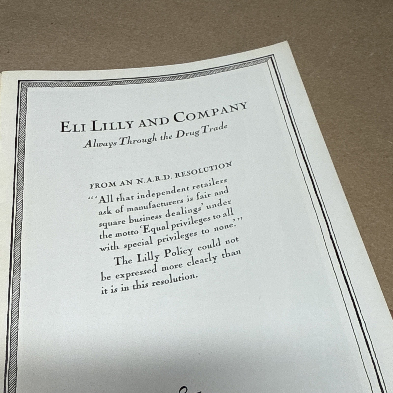 Tile And Till Magazine Eli Lilly And Company January 1933 Indianapolis Indiana
