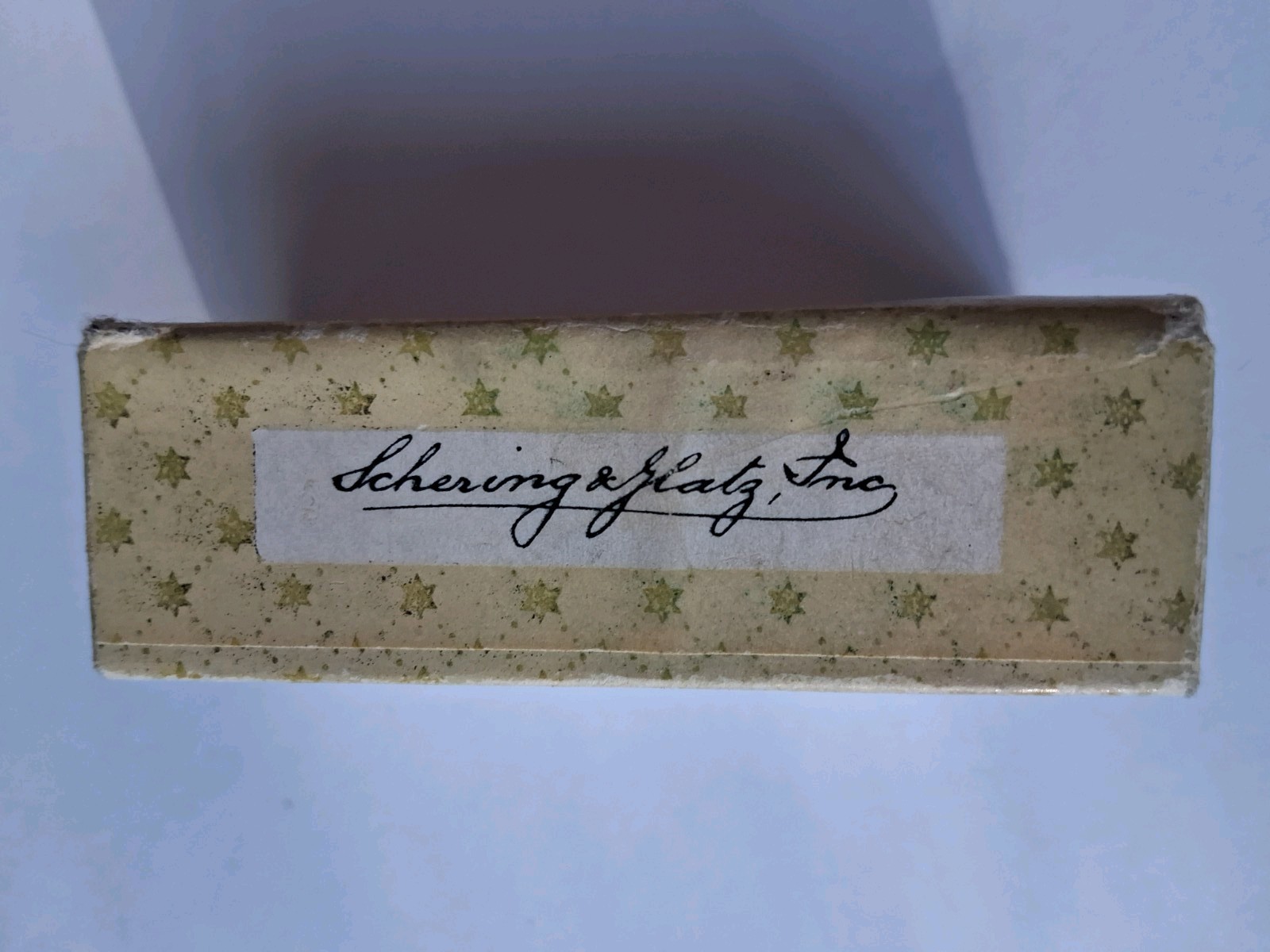 Urotropin Vintage Box Shering Glatz New York Methenamine Empty Box Medicine