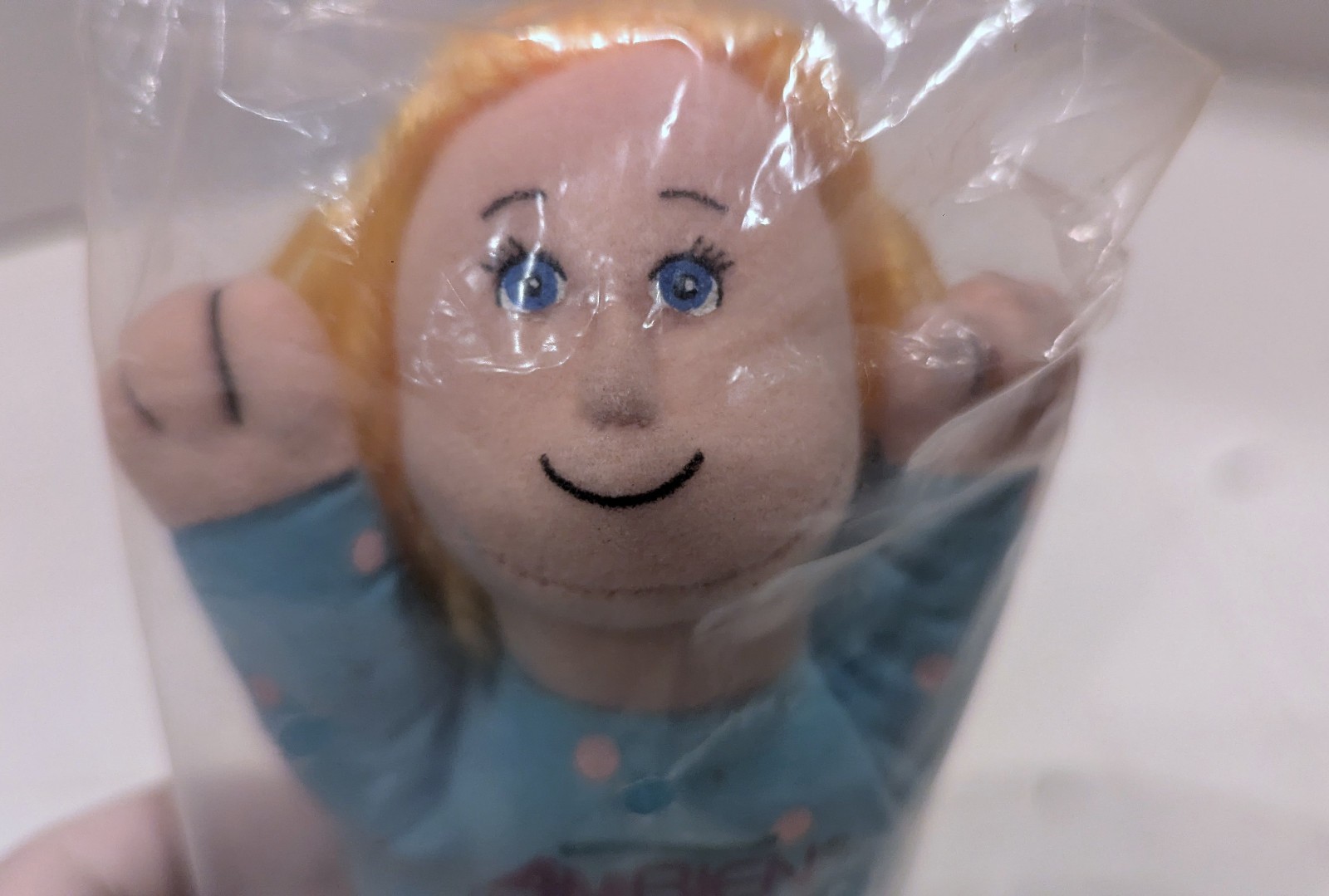 Vintage AMBIEN Sleepy Girl Plush Beanbag Doll – Pharmaceutical Rep Promo – RARE!
