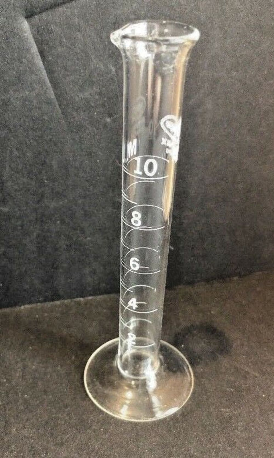 Vintage New KERR Phenix Graduate 10 Millilters. 10ml Graduated Cylinder