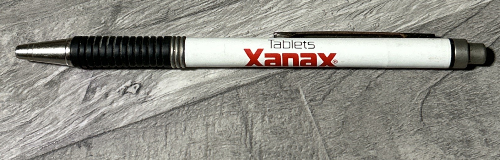 Pharmaceutical Drug Rep Faux Ink Pen Pointer Telescoping Xanax Metal W12