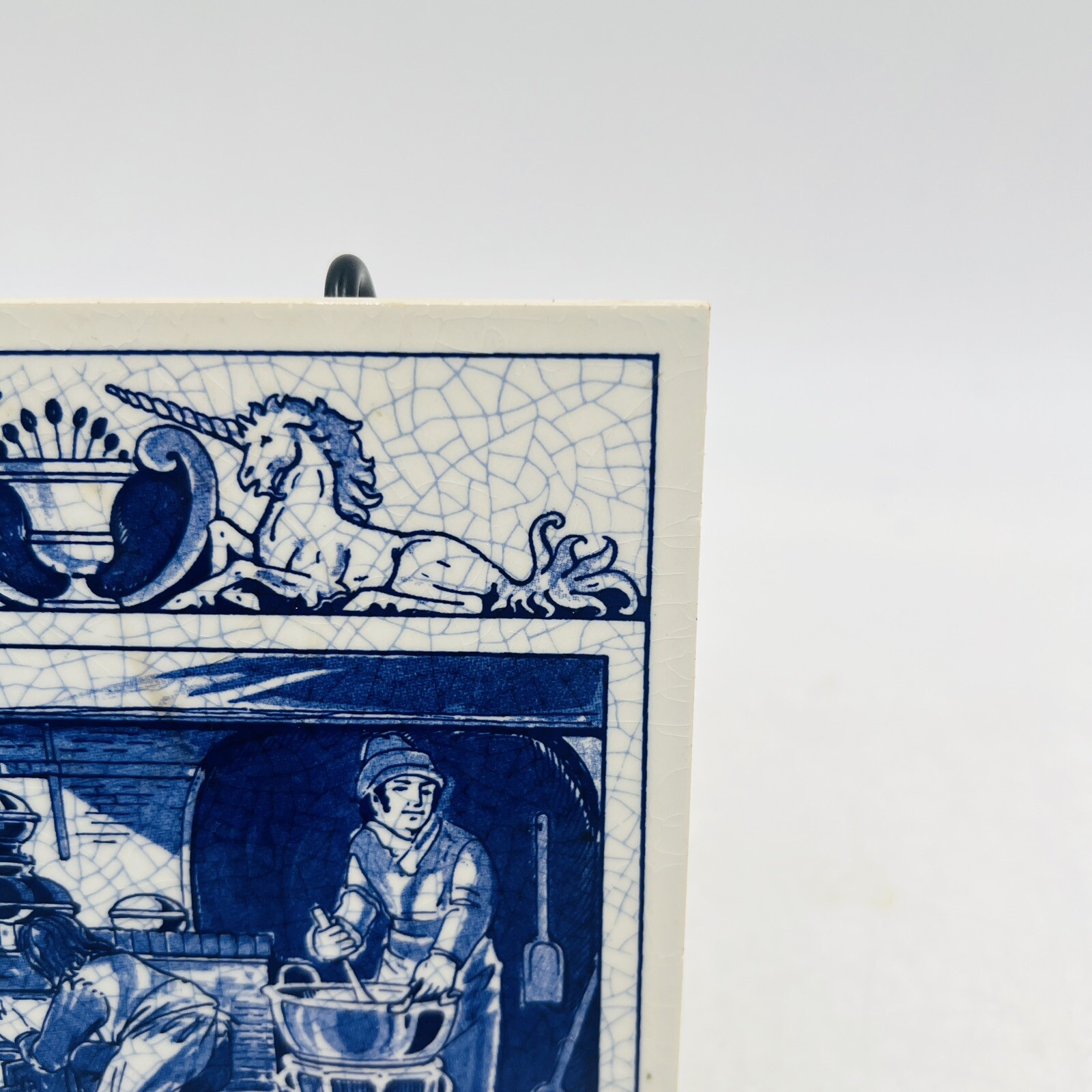 Pharmacist’s Laboratory Delft Tile 1990 Burroughs