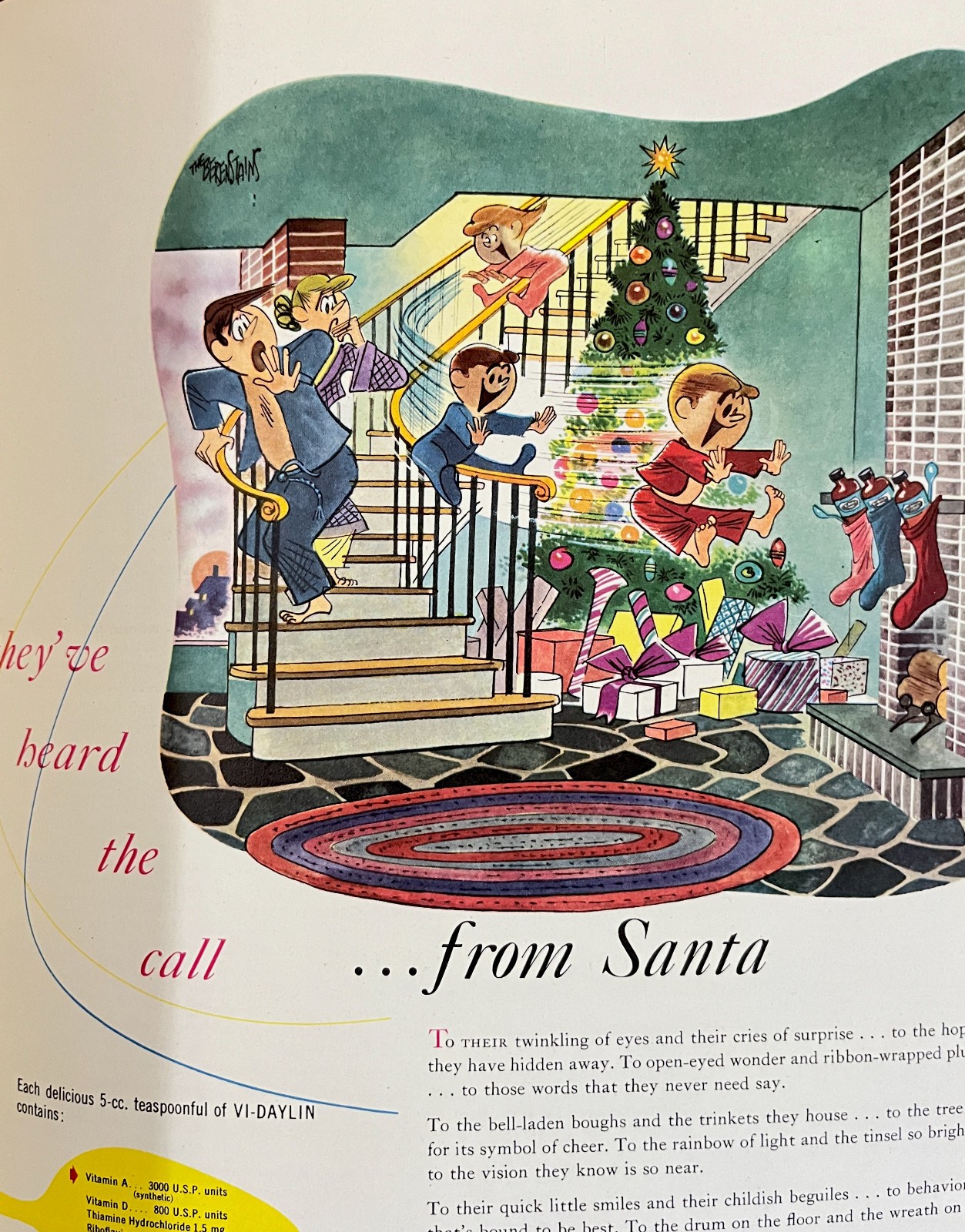 Abbott Laboratories Christmas Magazine 1953