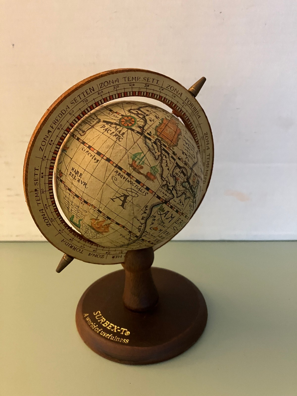 VINTAGE SURBEX-T PHARMACEUTICAL REP DRUG ADVERTISING WORLD GLOBE