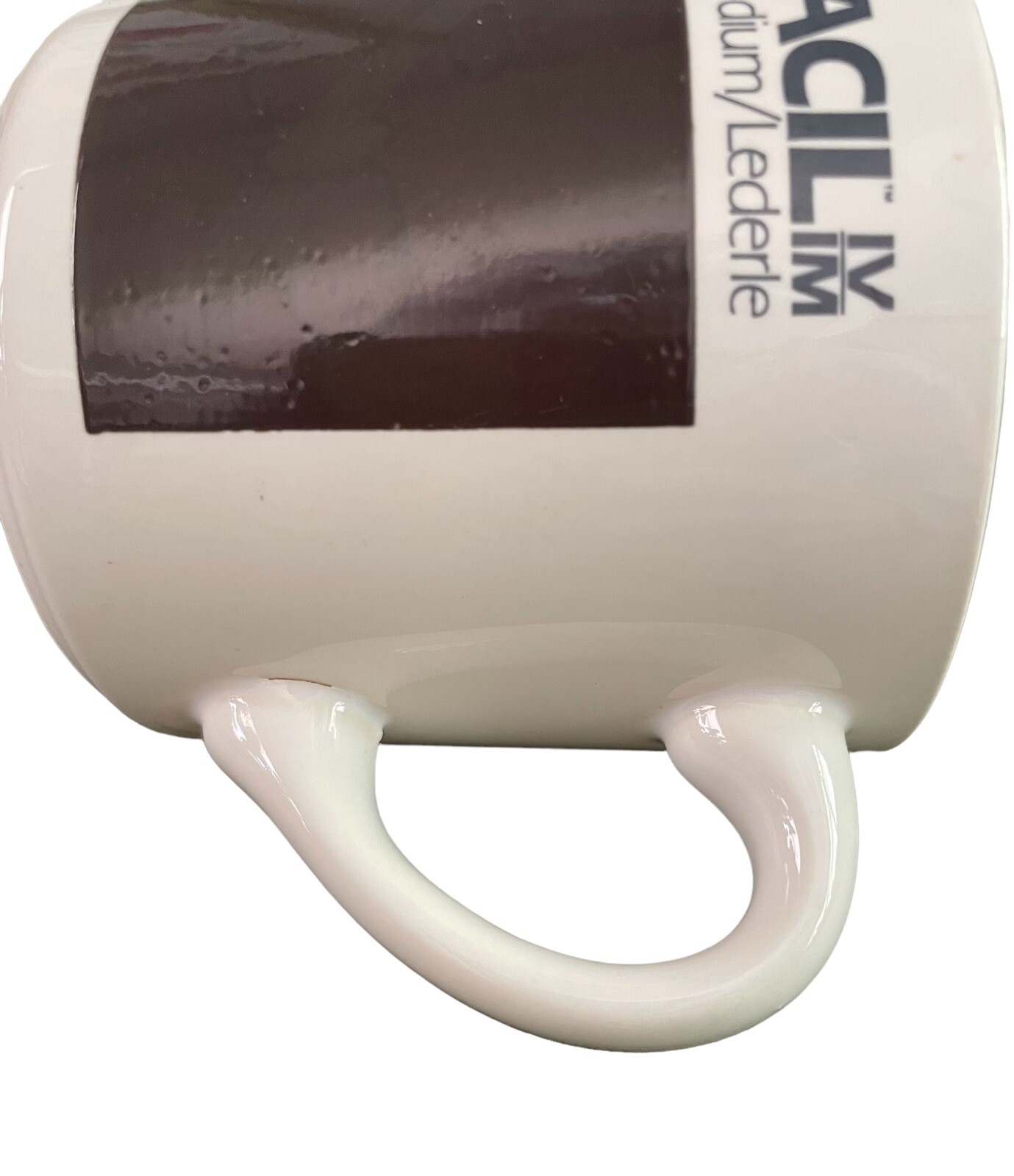 Pipracil IV IM Coffee Mug Cup Pharmaceutical Drug Rep Advertising Promo 80s