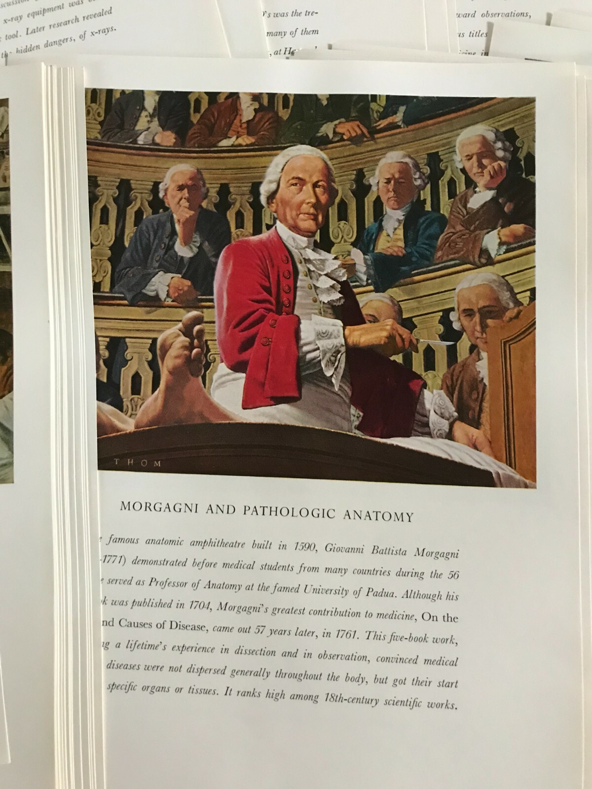 Vintage perfect PARKE-DAVIS “GREAT MOMENTS In MEDICINE” 45 PRINTS complete set