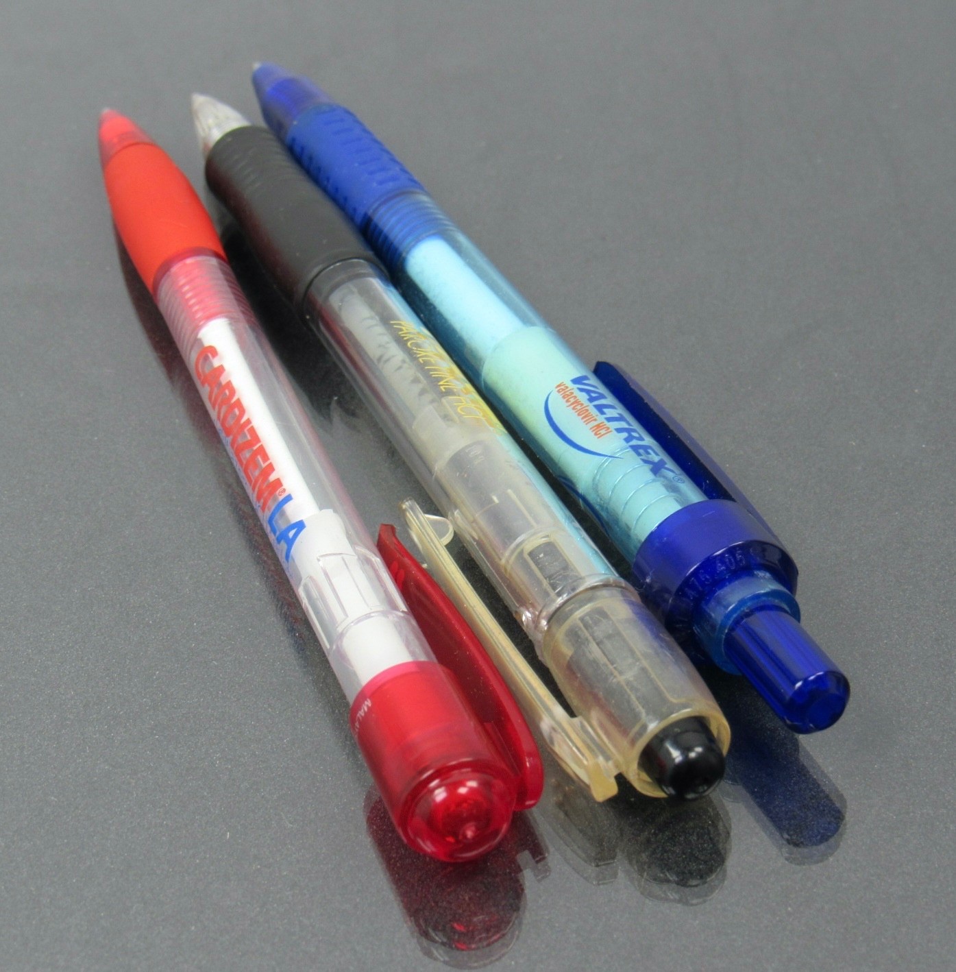 Cardizem Paxil Valtrex PENS Drug Rep Pharmaceutical Advertising Translucent Lot