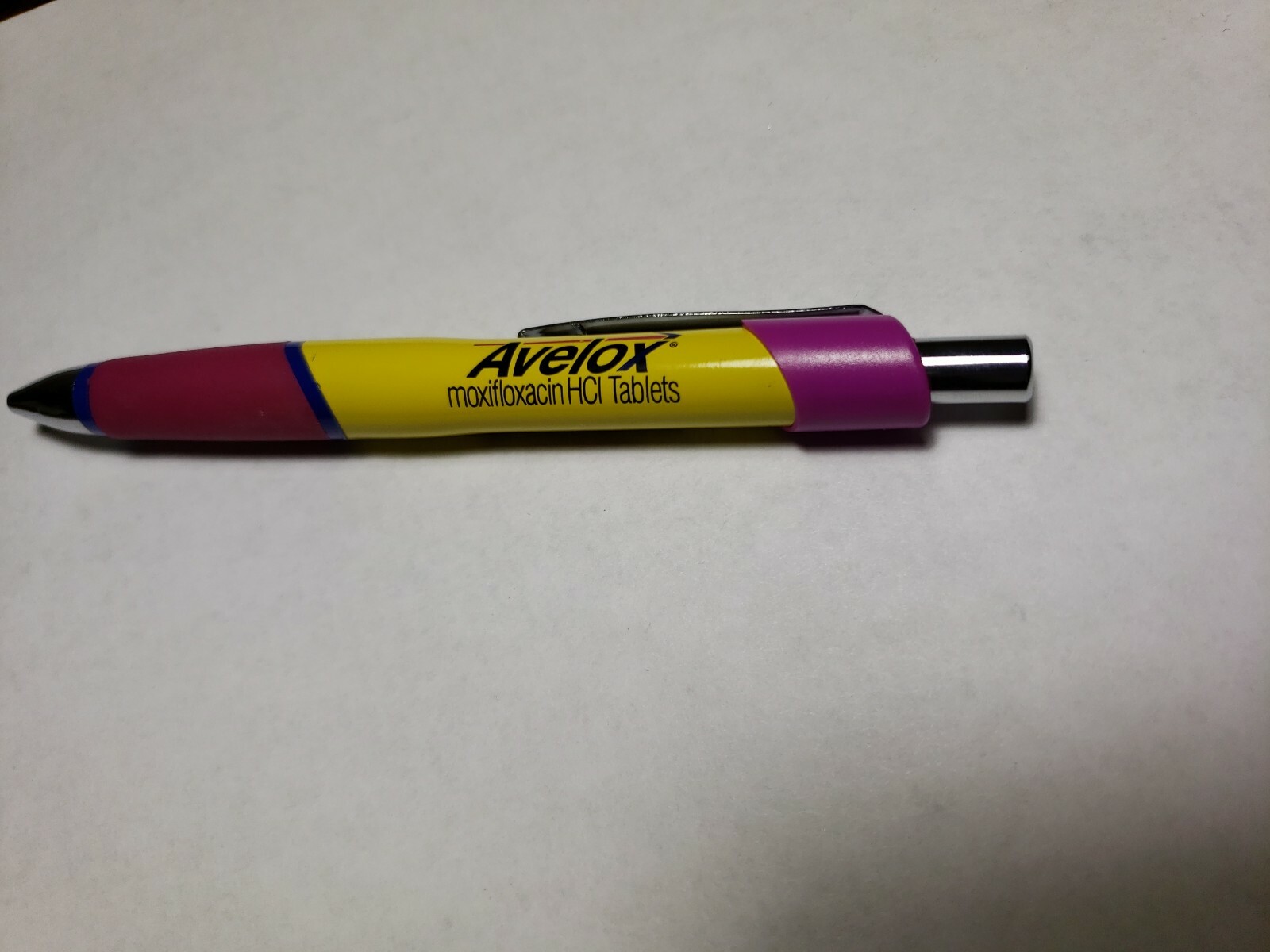 Brand New Drug Rep Pens Avelox Set of 3 Heavy Metal, Multi Color
