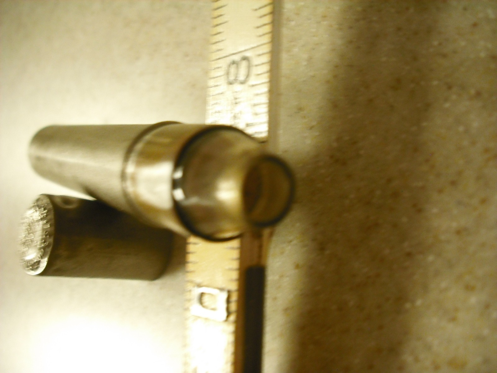 Vintage Cushman Co. Vincennes, Indiana Stainless Steel Menthol Inhaler