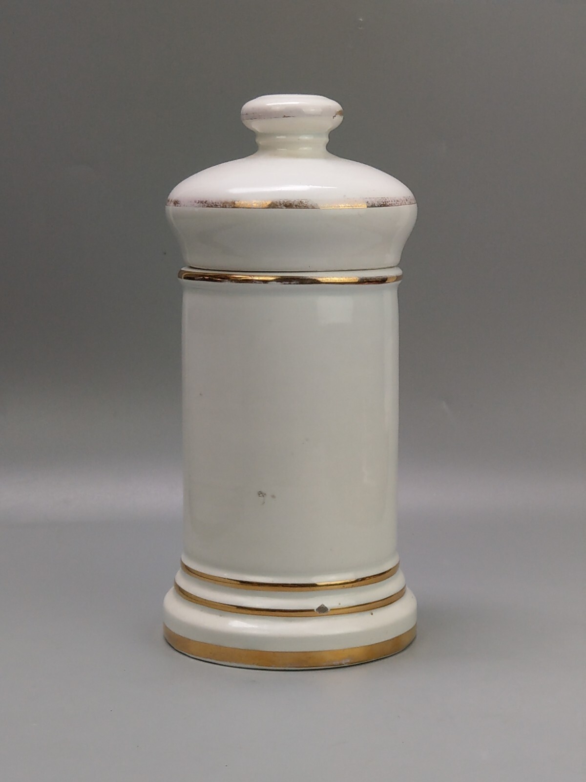 Antique Ceramic Apothecary Chemist Storage Jar Carbon Vegetal