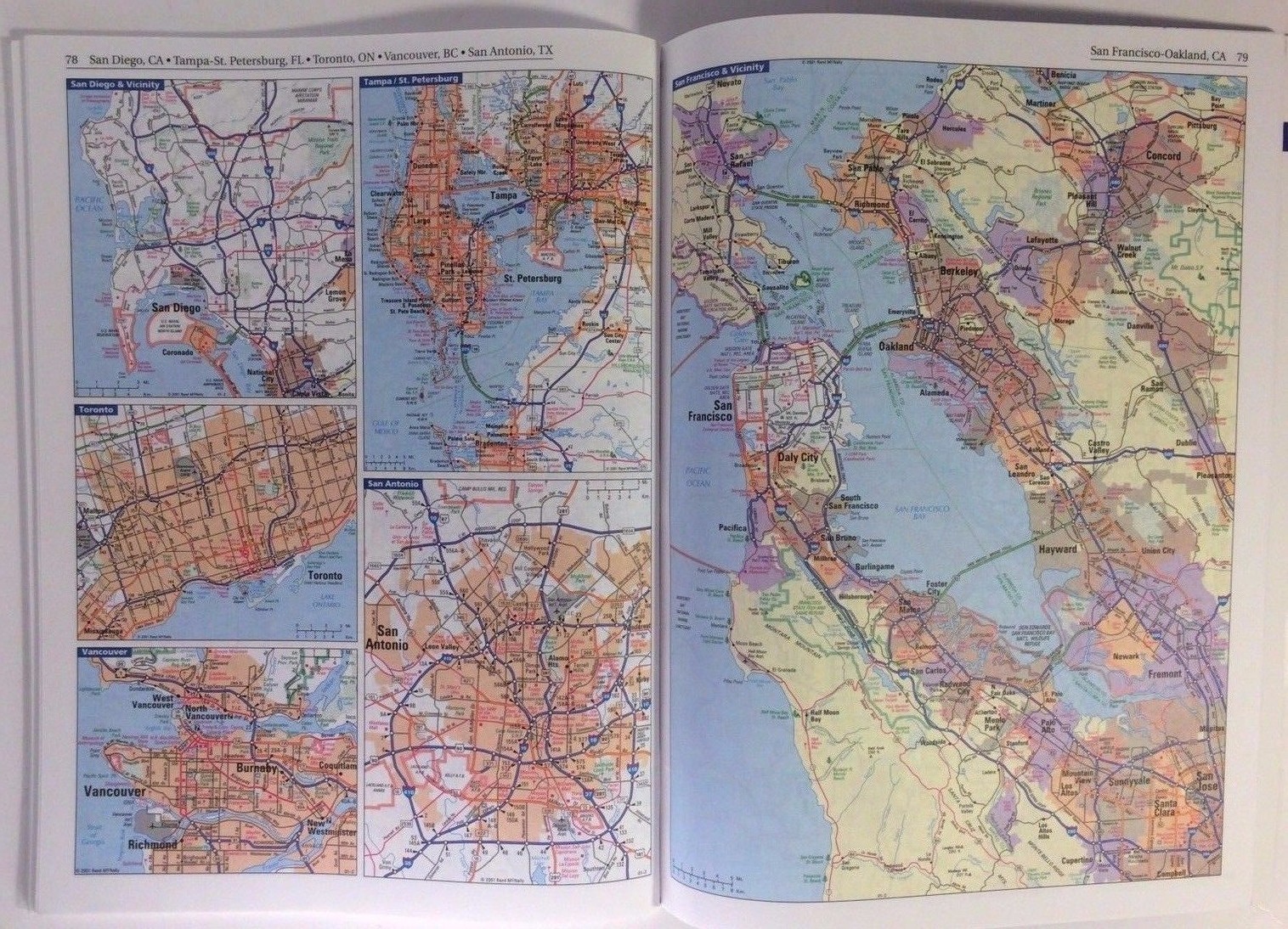 Glucotrol XL Pharma Drug Rep Promo Rand McNally USA Road Maps – VERY RARE