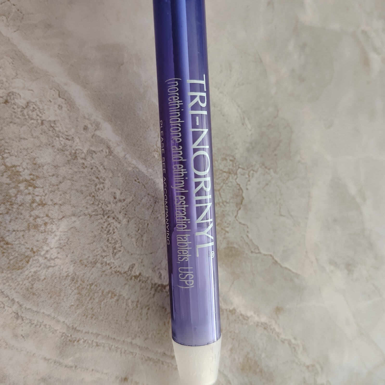 HTF Tri-Norinyl Pharmaceutical Drug Rep Pen Promo Ultra Rare Purple White