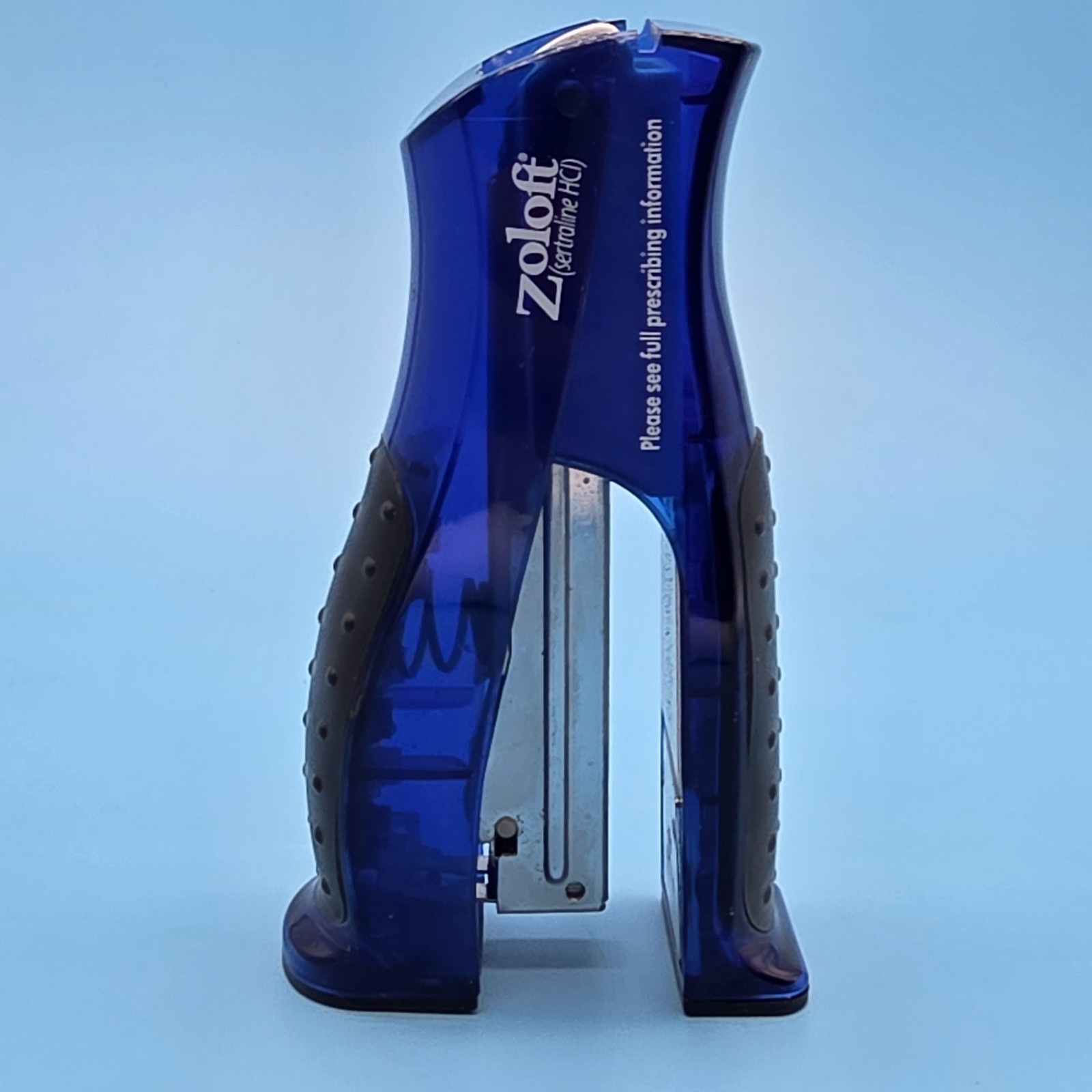 Pharmaceutical Promotional Stapler Blue “Zoloft”