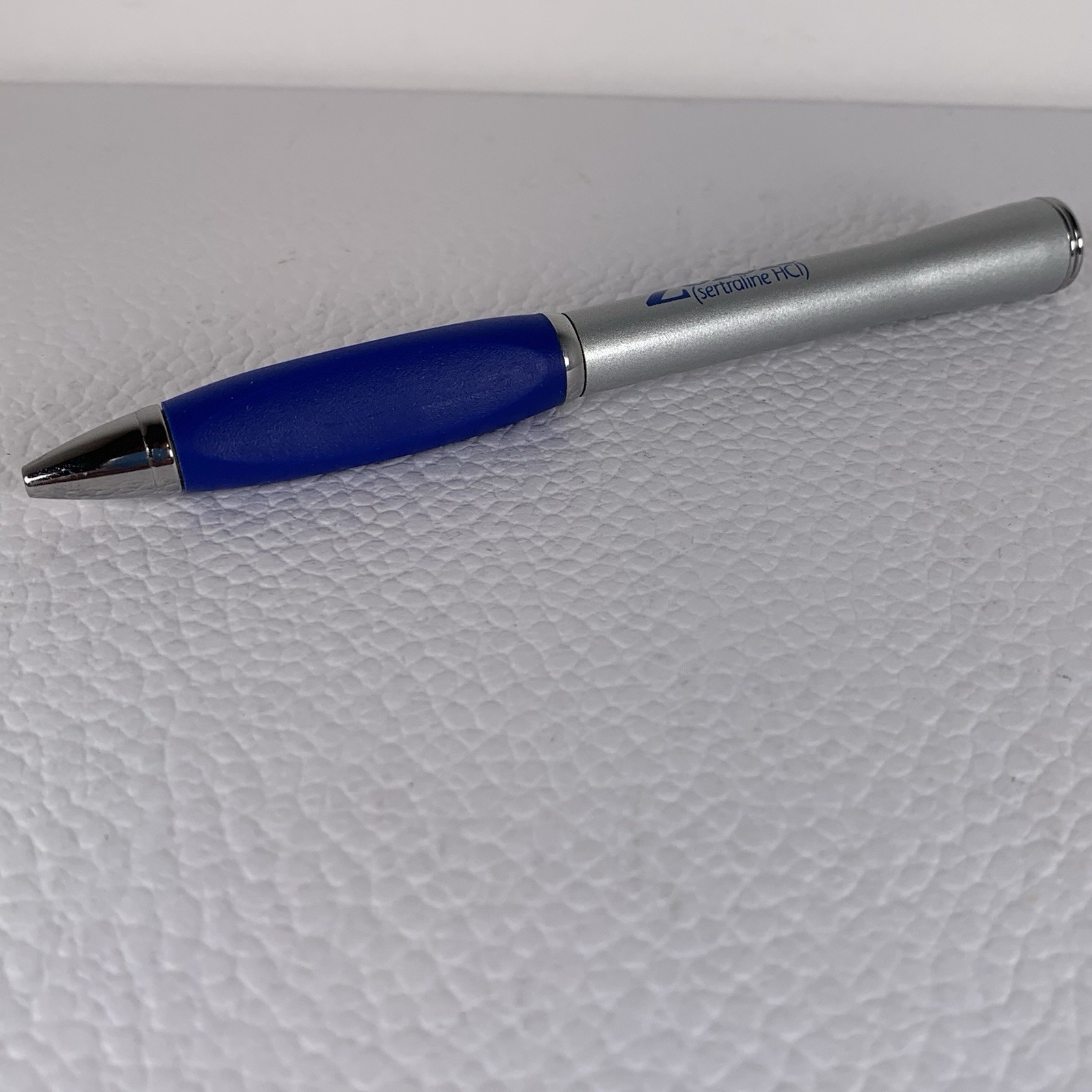 Zoloft Twist Heavy Metal Pen Drug Rep Pharmaceutical Promo Original Owner Works