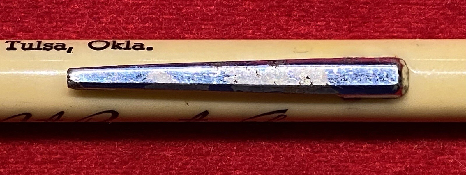 1940c *MEDICAL ARTS PRESCRIPTION SHOP* (DRUG STORE) TULSA, OK MECHANICAL PENCIL!