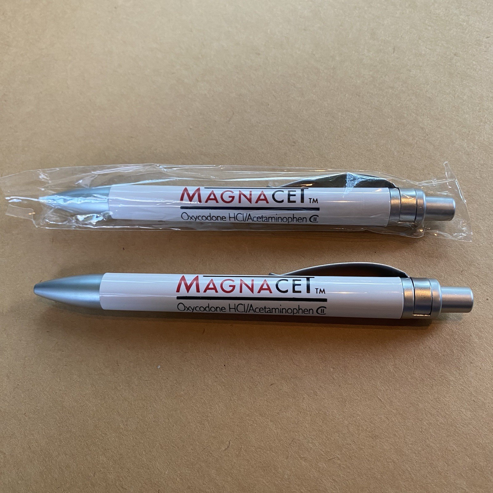 NEW Drug Rep Pens Oxycodone Magnacet Pharma Sealed Narcotic Opioid Roxicet Tylox