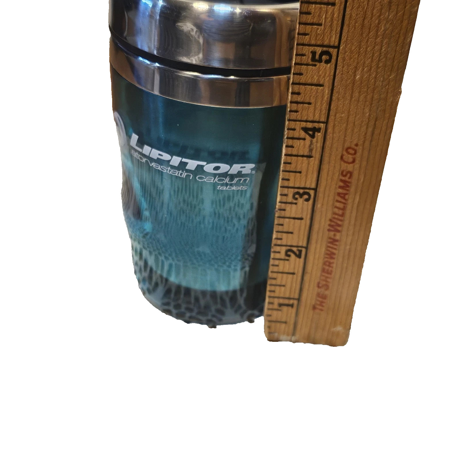 LIPITOR Pharmaceutical mini tumbler Mug Drug Rep Pfizer