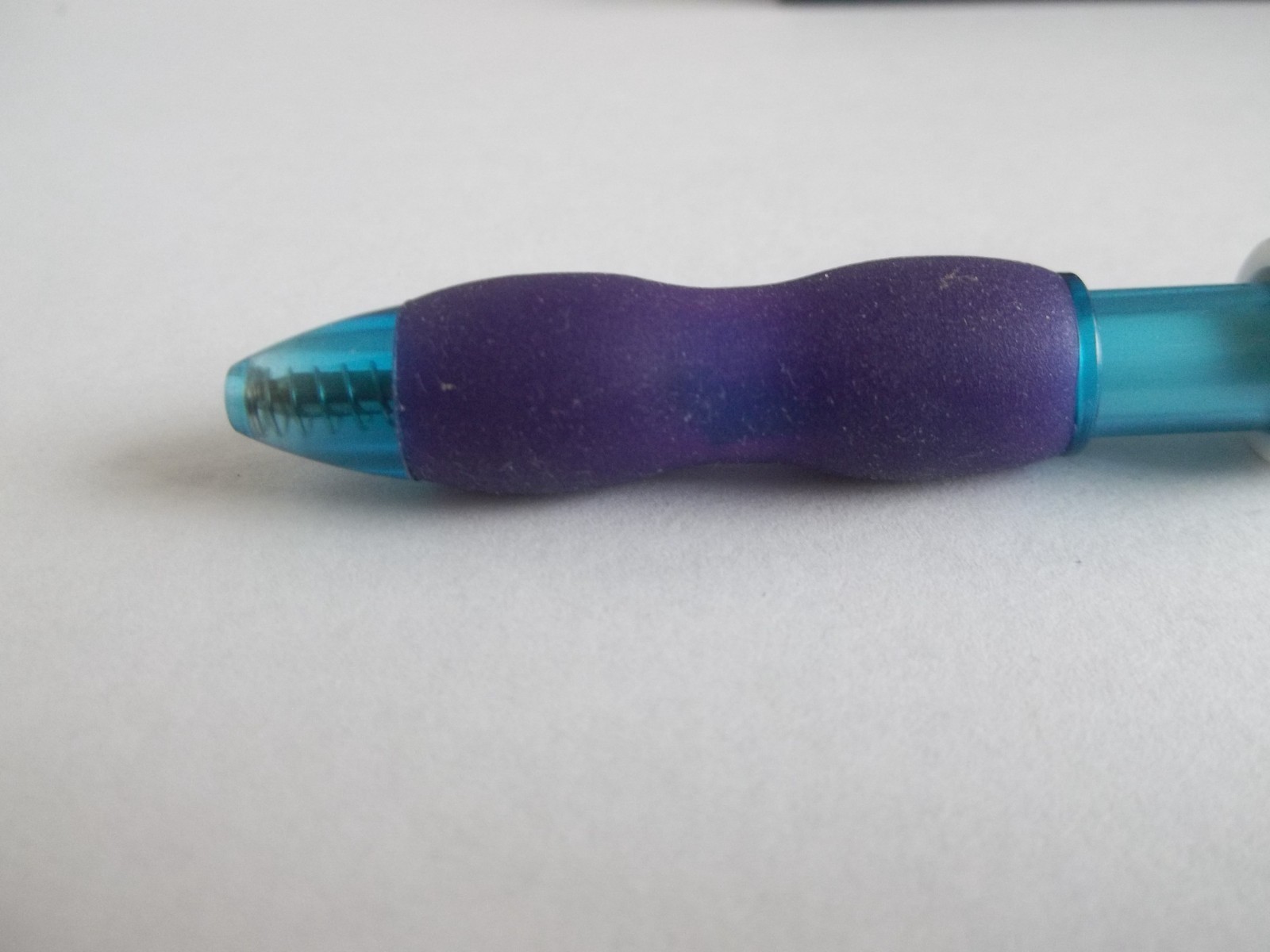 Crestor Rosuvastatin Dual‑Tip Promo Pen – Ballpoint + Highlighter – Rubber Grip