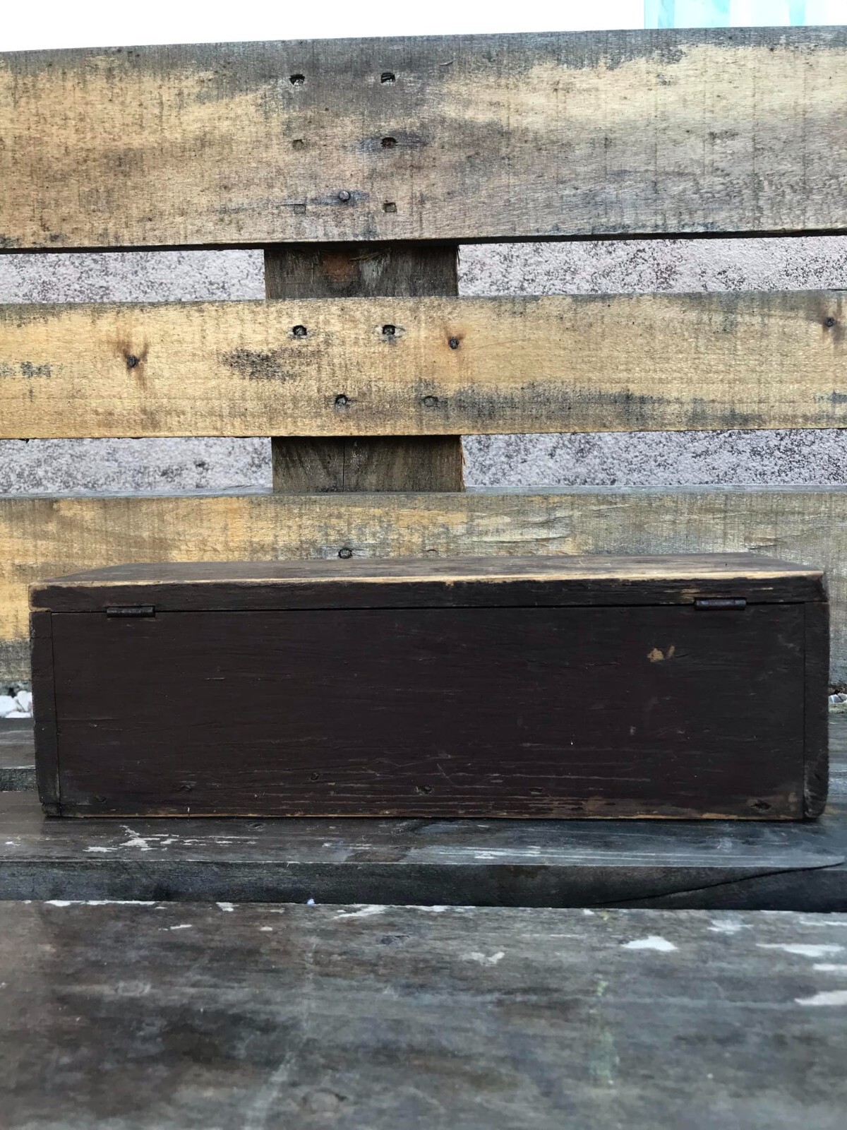 Vintage Wooden Medical Box Test tube Flask Holder Old Original