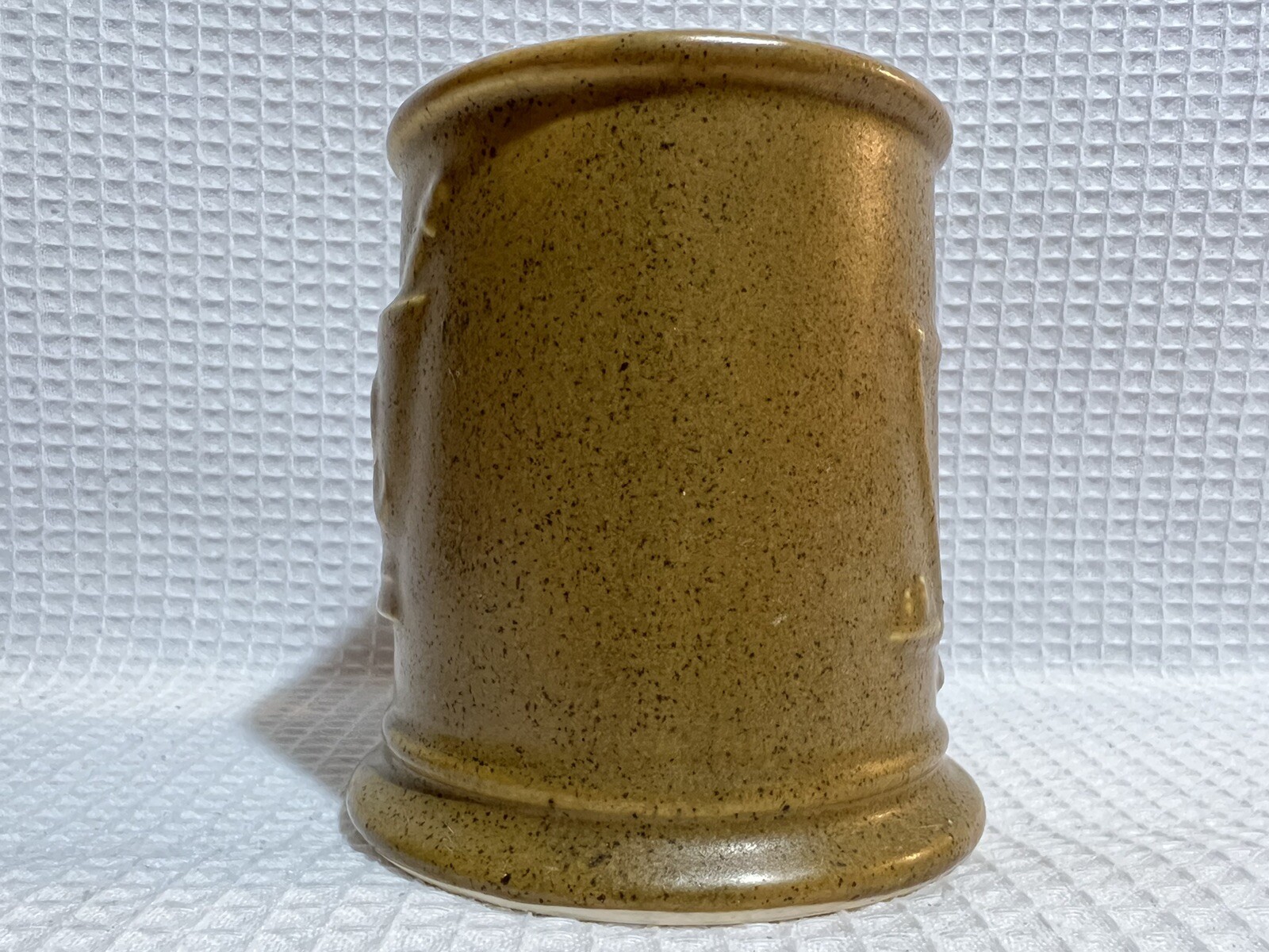“PHARMACIST” Brown Speckled/Embossed Scales & Rx Mortar&Pestle-Col. Tankard/Mug