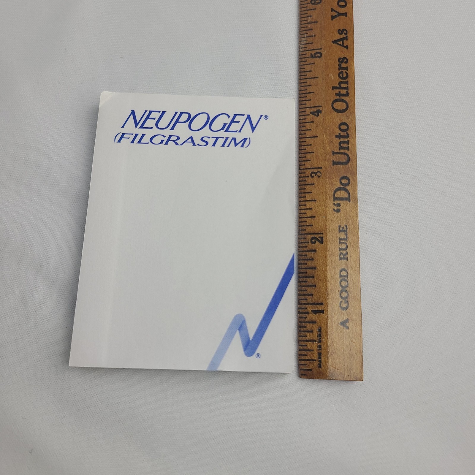 Vintage Neupogen Filgrastim Notepad Sticky Notes Pharmaceutical Drug Rep Promo