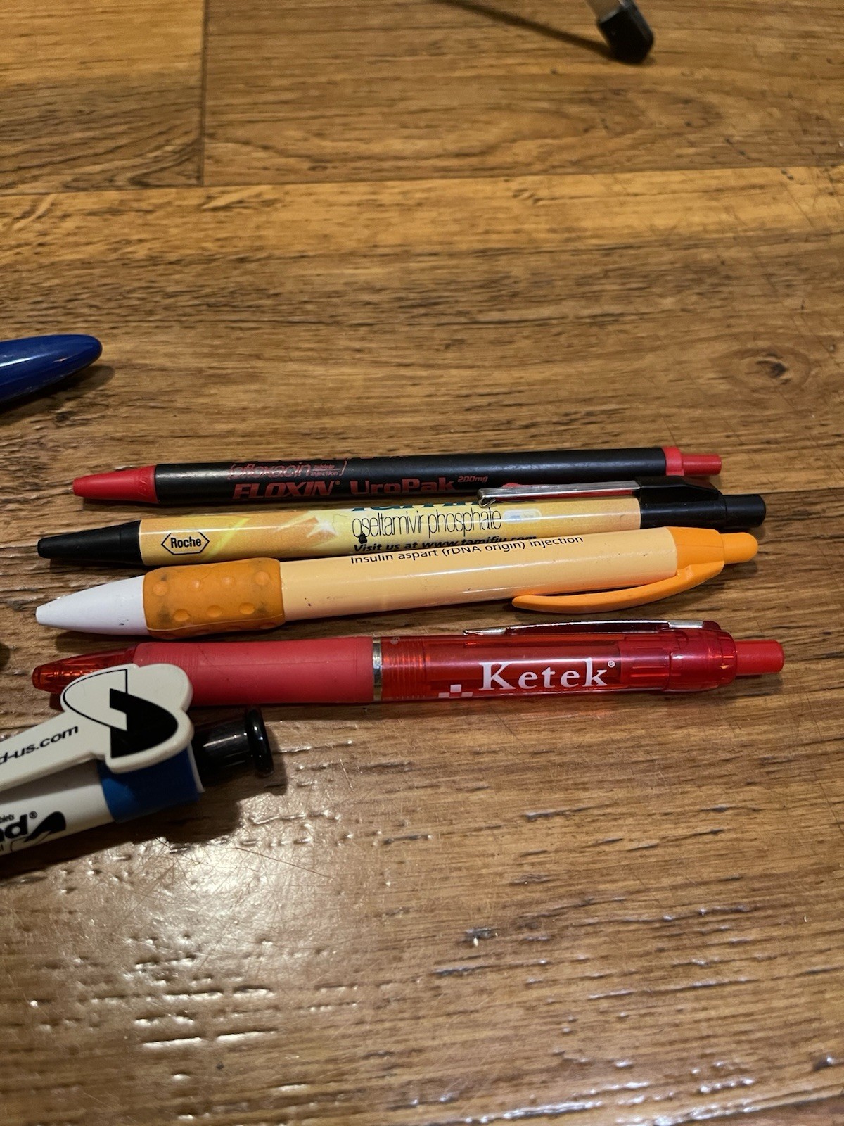 Lot Vintage Pharmaceutical Drug Rep Pharmacy Advertising Pens Pencil 80’s/ 90’s