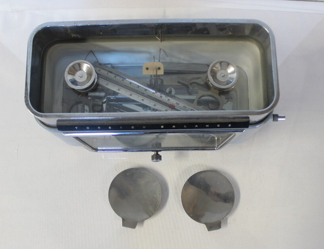 VTG 1950s The Torsion Balance Co RX-1 Torsion Balance Pharmacy Scale