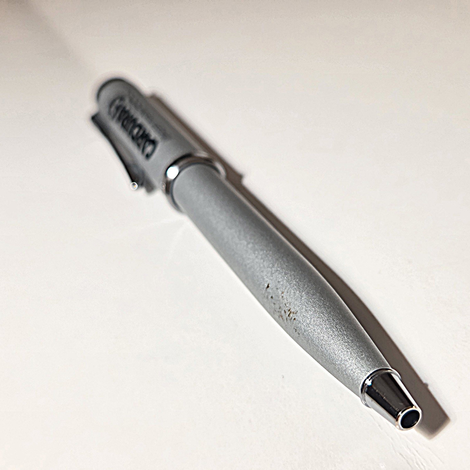 Vintage Cardura Heavy Metal Pharmaceutical Drug Rep Pen