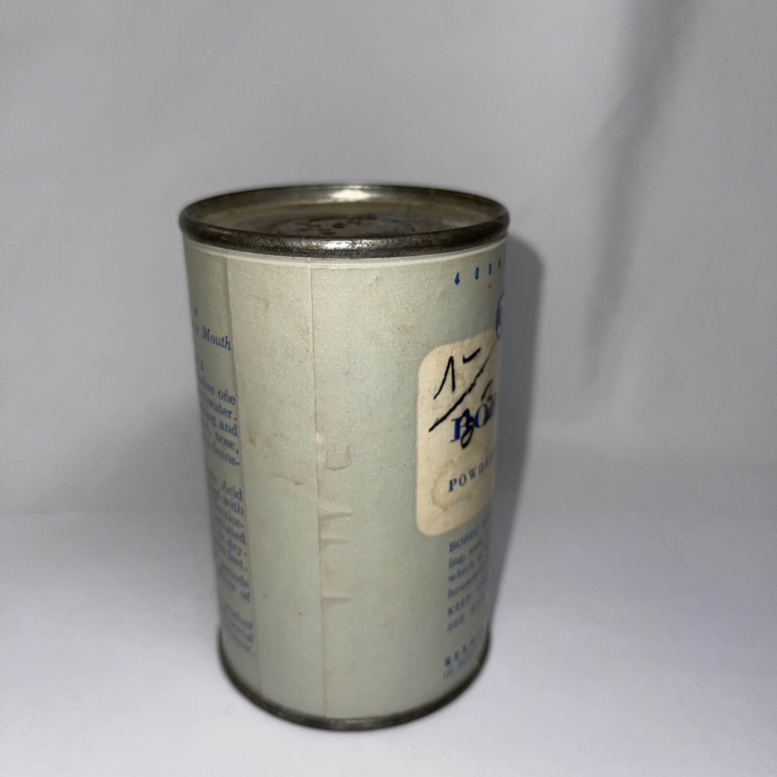 Collector’s Rexall Boric USP Powdered 4 oz #U153 Vintage