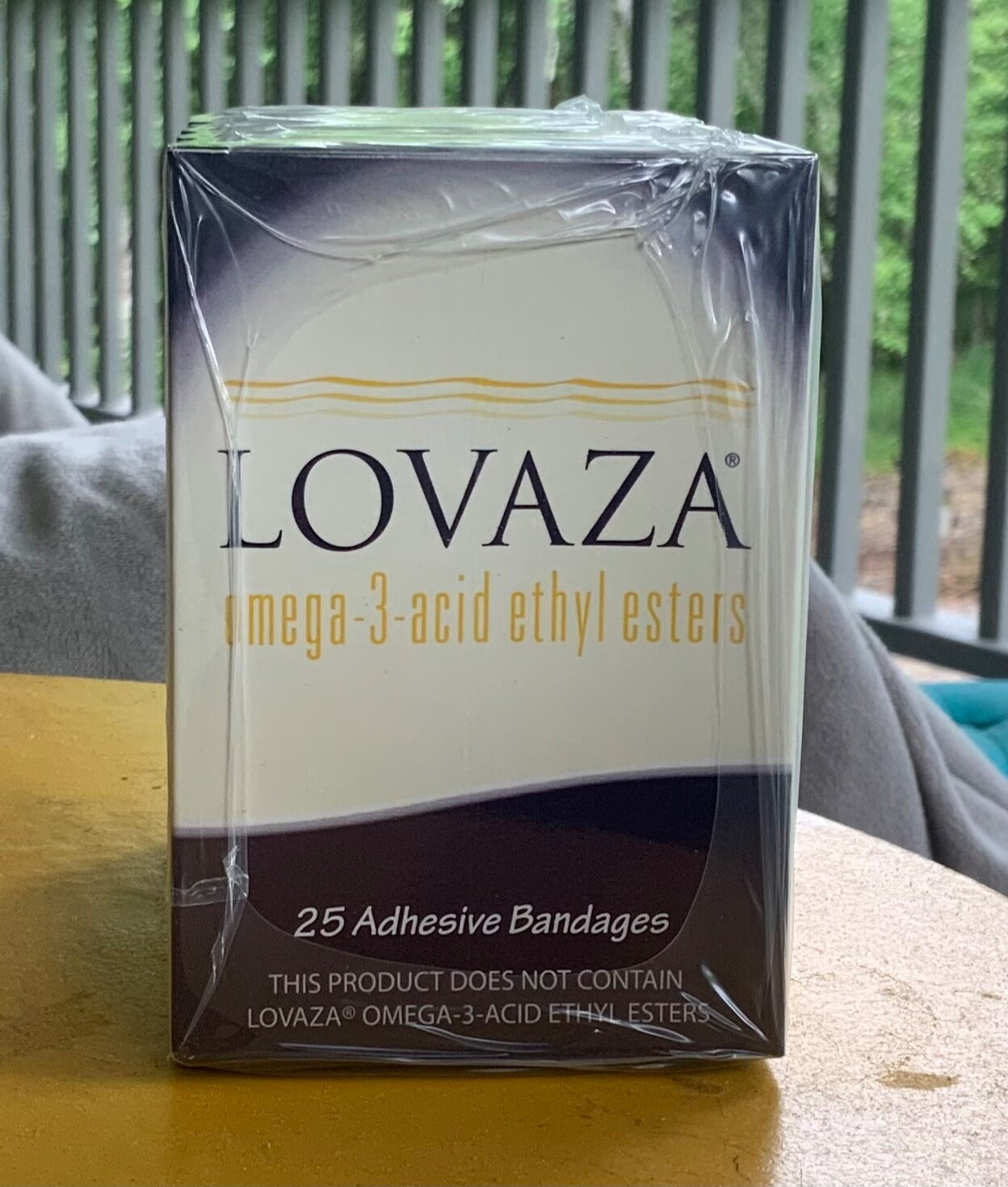 pharmaceutical drug rep collectibles New in Package Lovaza adhesive bandages