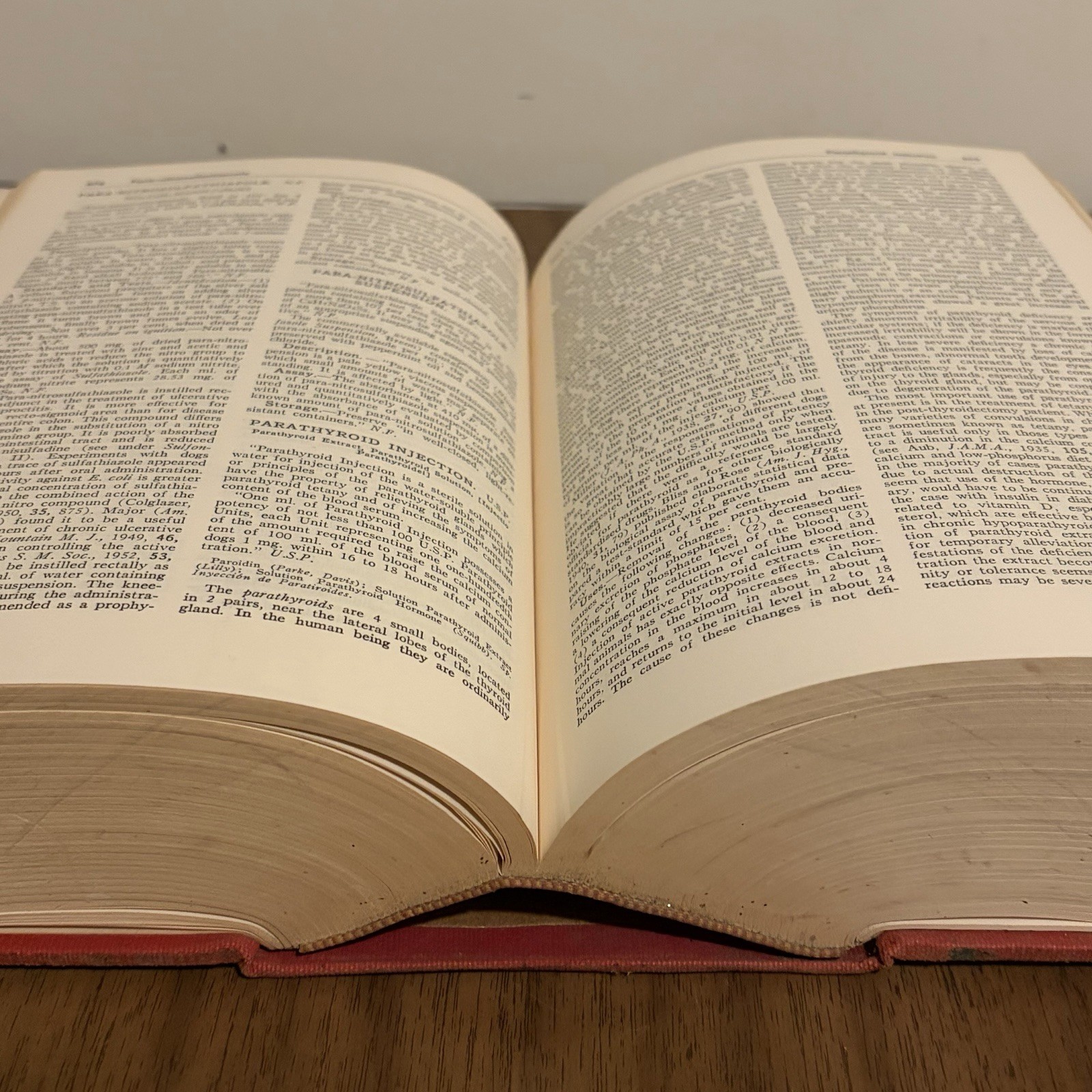 The Dispensatory of the United States of America 25th Ed 1955 Medical Book