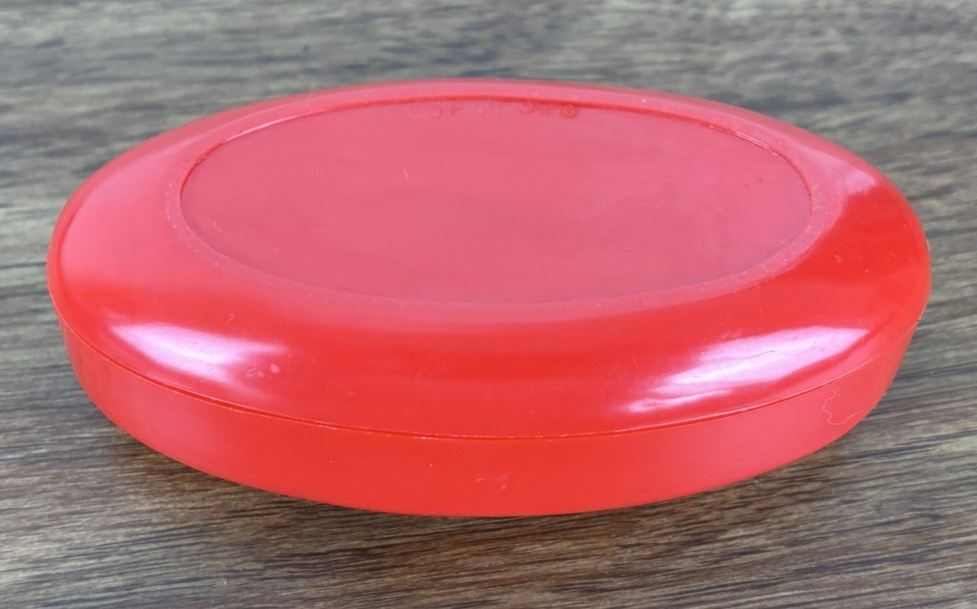 Phazyme 95 Pharmaceutical Paper Clip Holder Red Plastic Drug Rep Promo Vtg