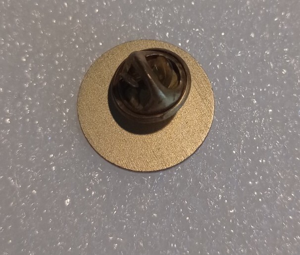 SANDOZ Pharmaceutical blood pin badge LSD Albert Hofmann rare