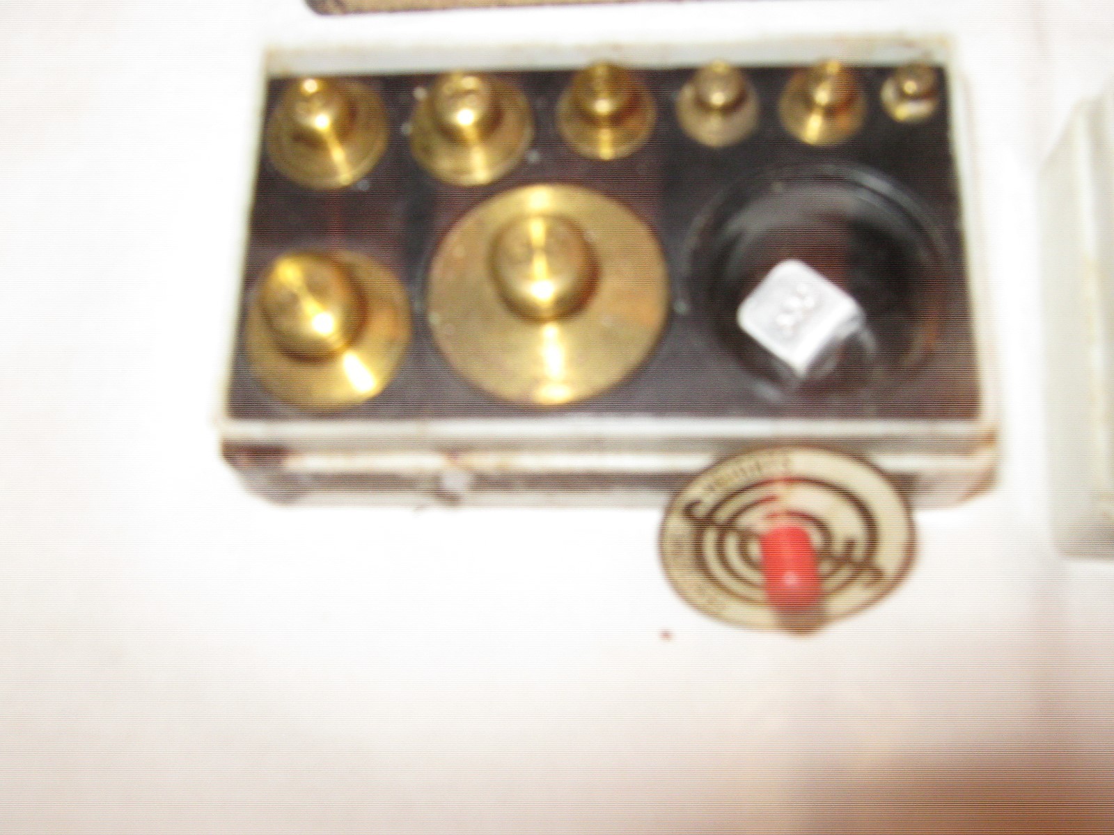 Rx, Pharmacy, Mini Weight Sets , Set of 2 Different Weights , Vintage , Rare