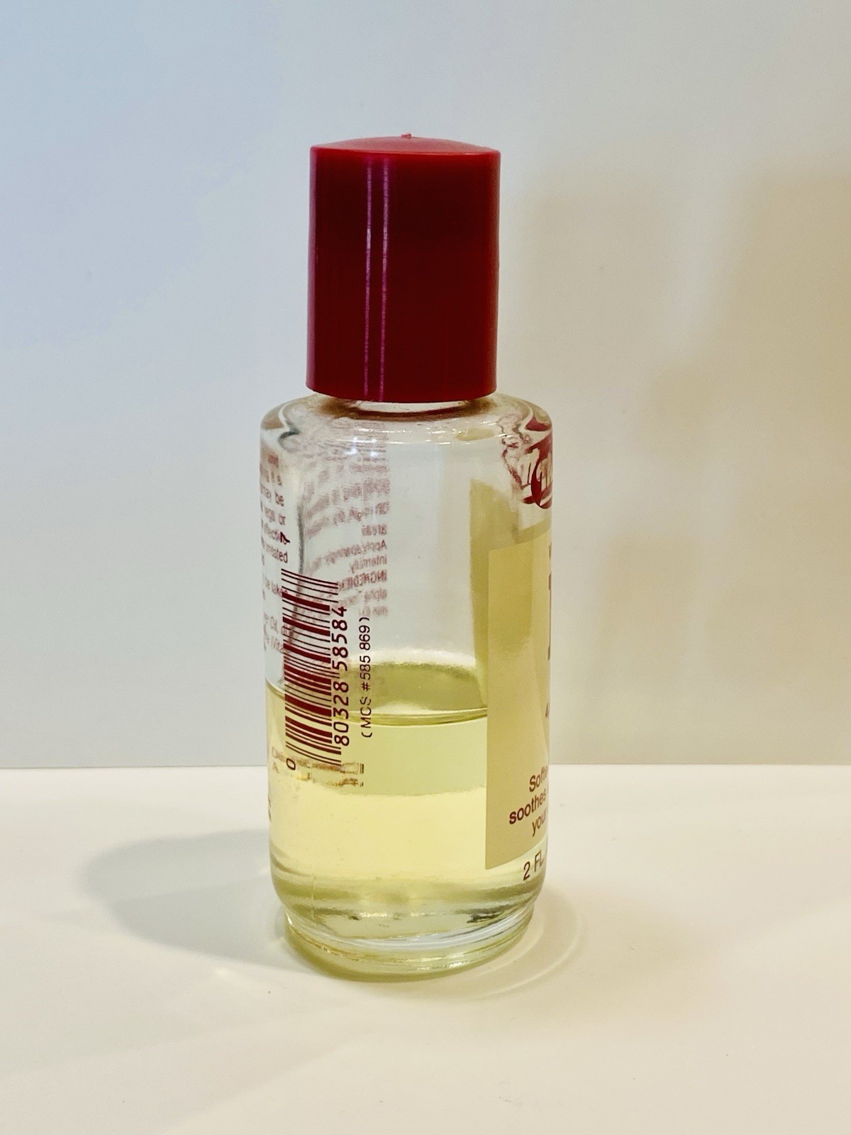 VINTAGE THRIFTY PHARMACY VITAMIN E OIL GLASS APOTHECARY JAR BOTTLE *SEE PICS*
