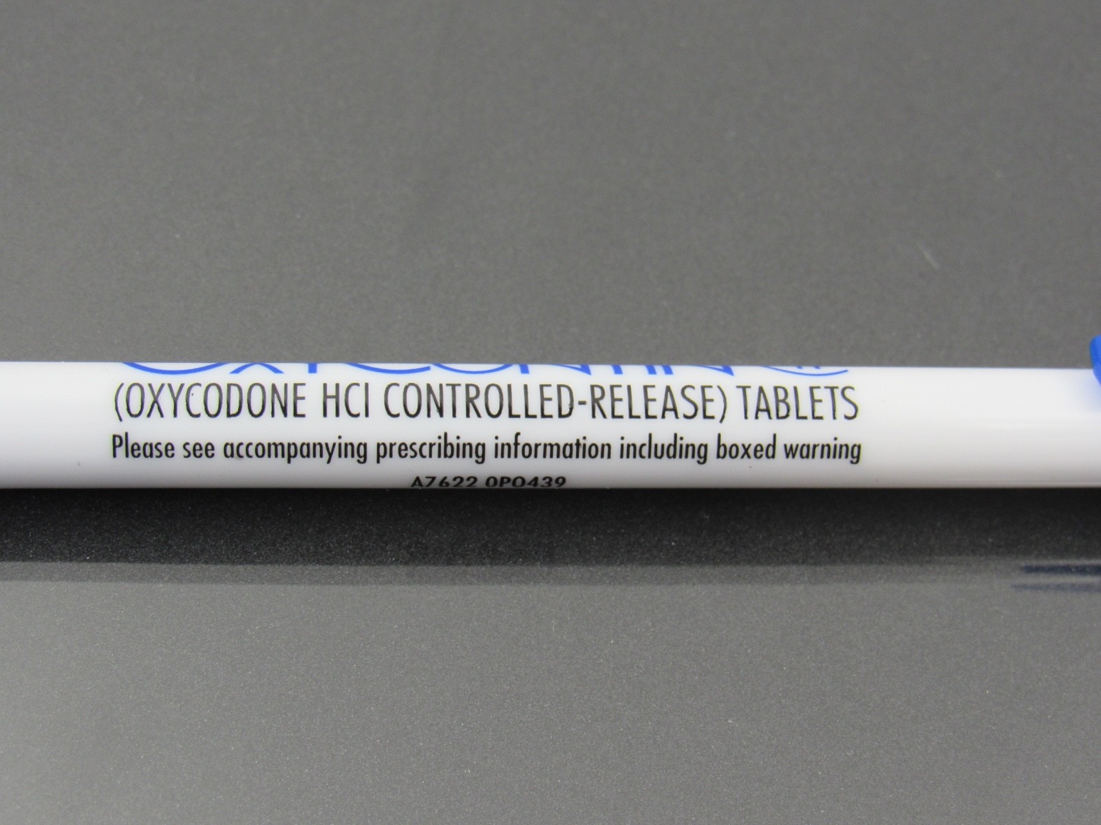 Oxycontin Oxycodone PEN + Sticky Notepad Drug Rep Pharmaceutical Advertising