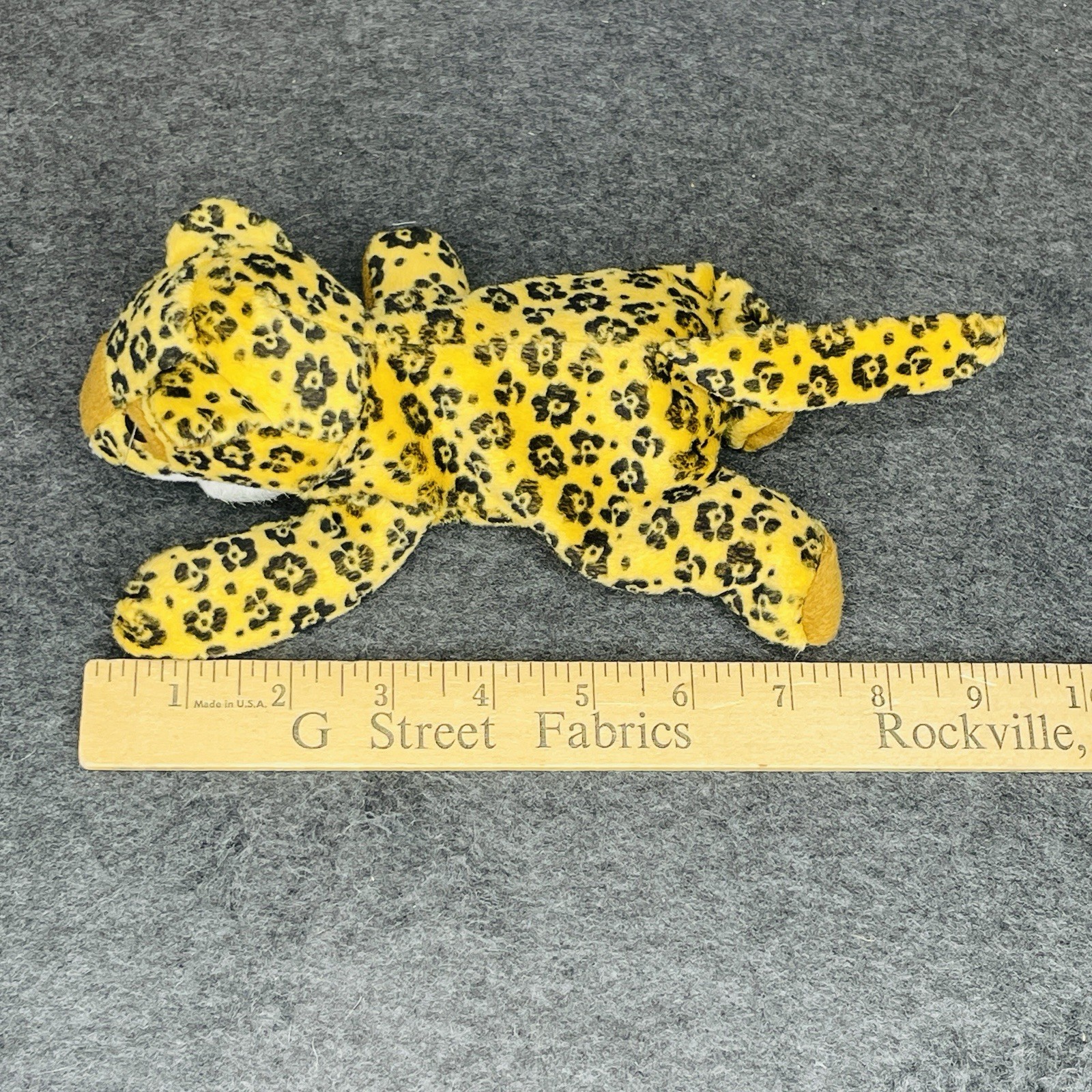 Vintage Vicoprofen Leopard Bean Bag Plush Pharmaceutical Drug Rep Advertisement