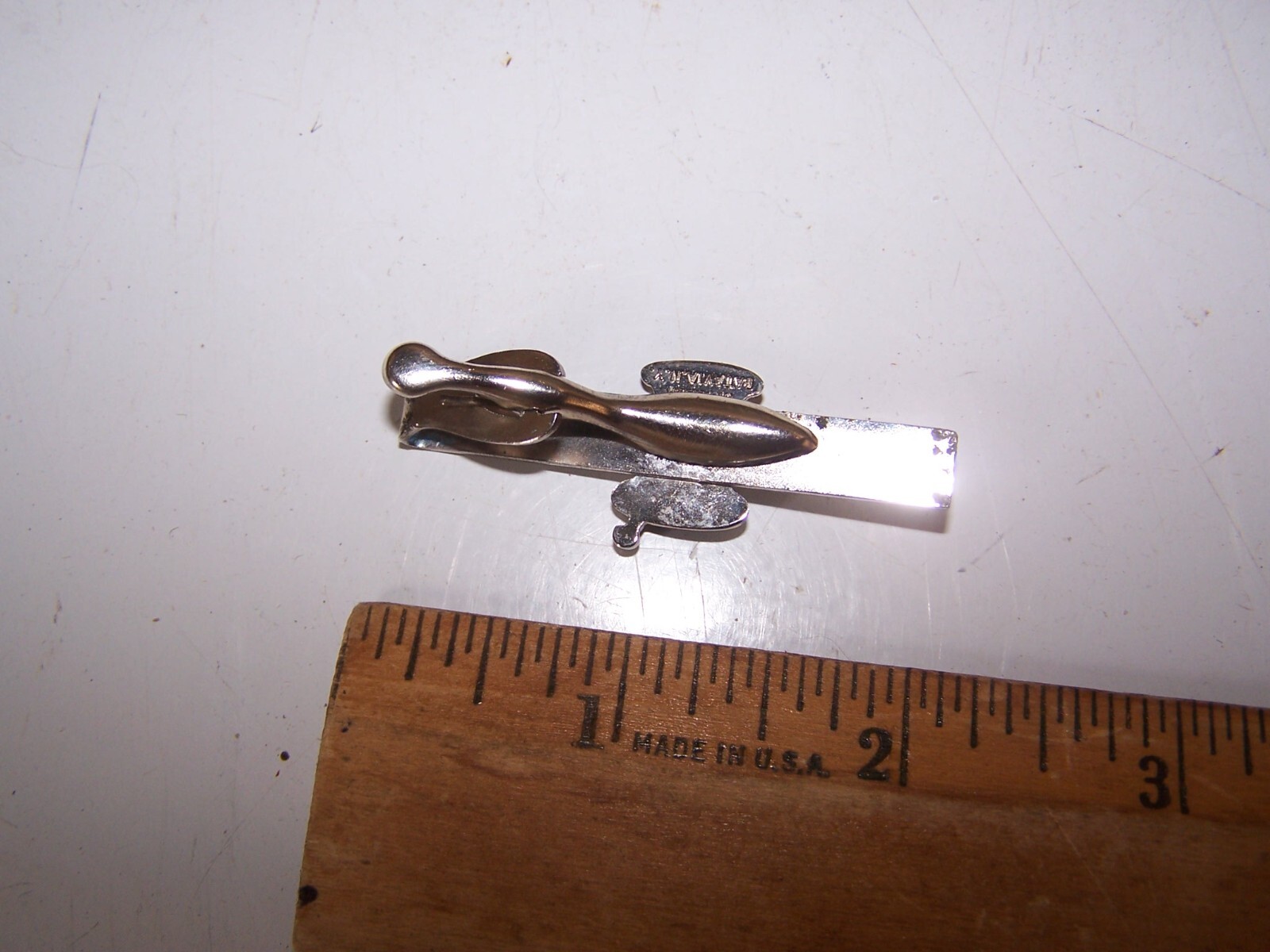 Vintage PHARMACY PHARMACIST PHARMACEUTICAL Motor & Pestle Tie Clip Clasp