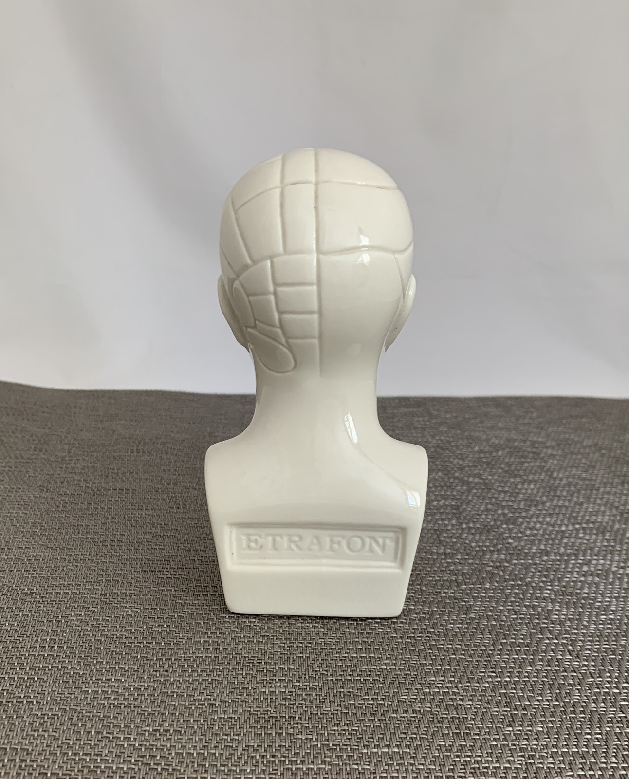 Antipsychotip Etrafon Porcelain Phrenology Bust Sculptor Edward Marshall Boehm