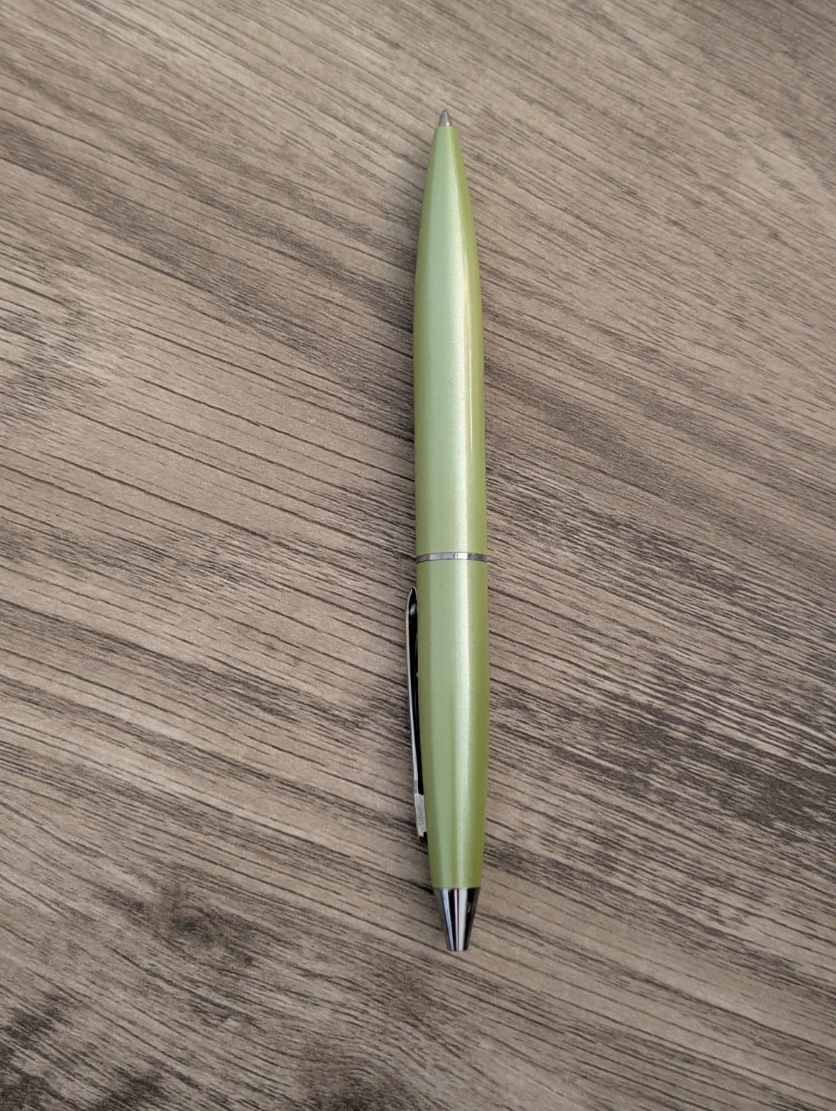 Zyrtec Cetirizine HCL Ballpoint Pen Pharmaceutical Black Ink Green Barrel Works