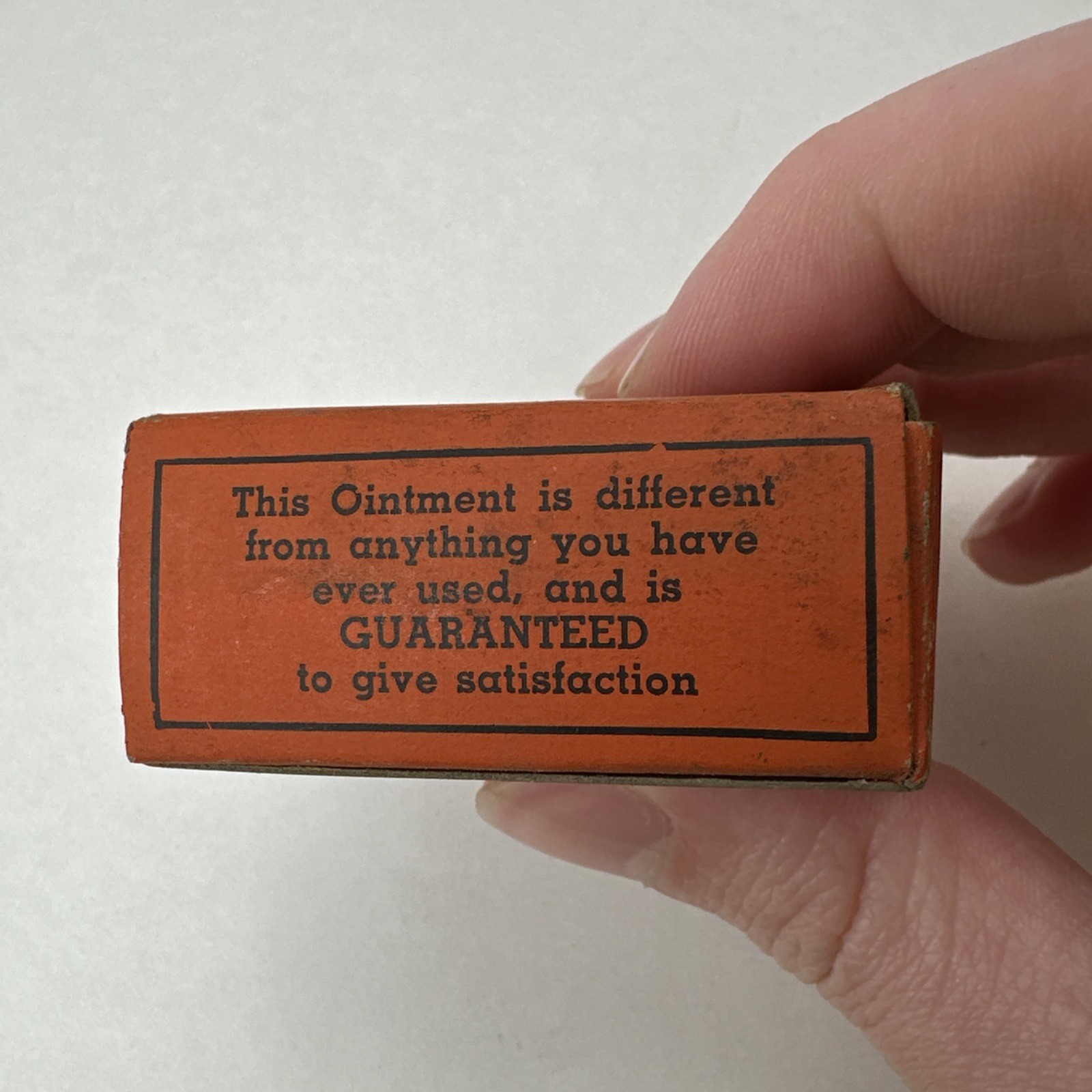 Vintage Smith’s Foot Ointment Detroit Michigan Empty Box Smith Chemical Co
