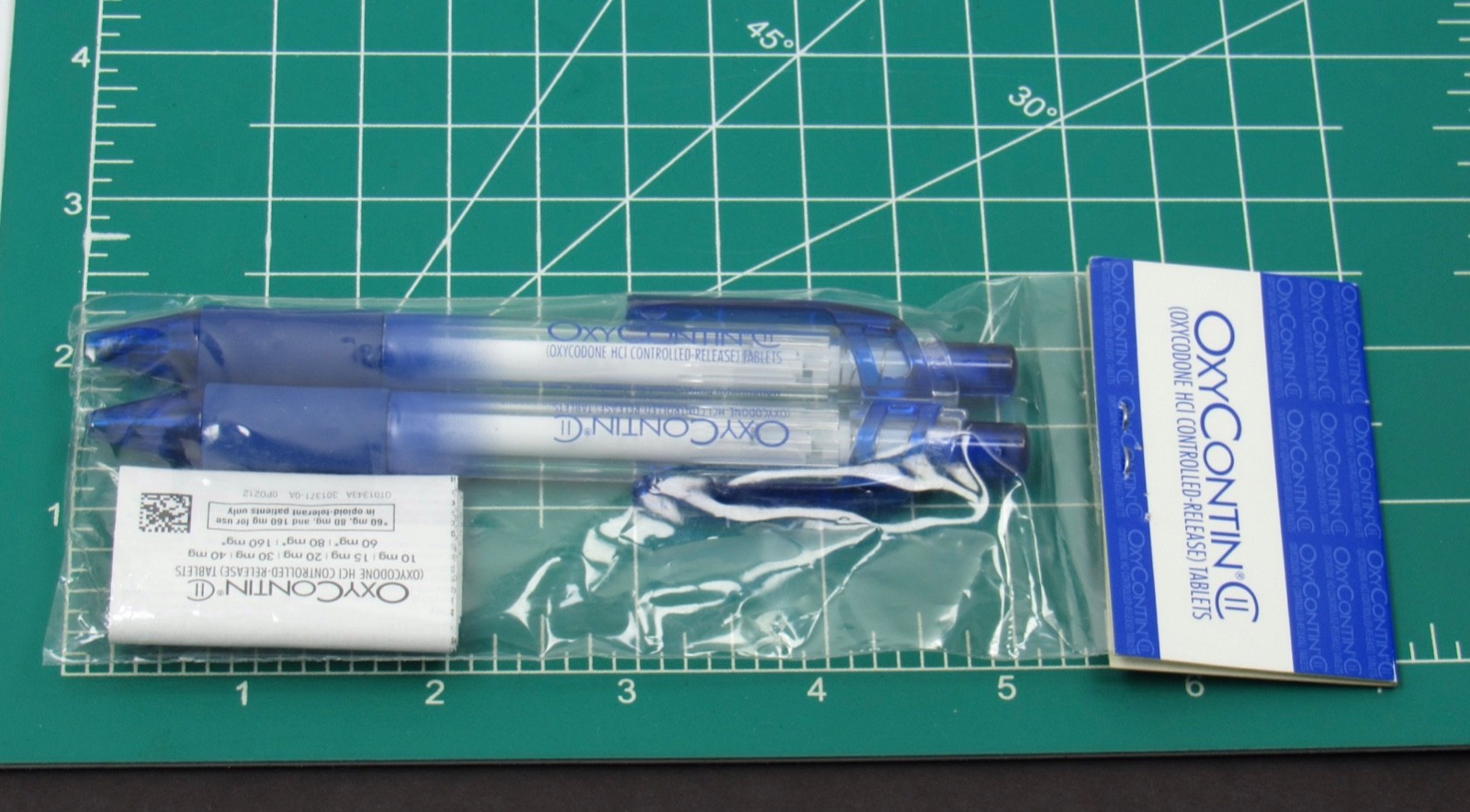 Oxycontin Oxycodone PENS Drug Rep Pharmaceutical Promo Sealed Original Package
