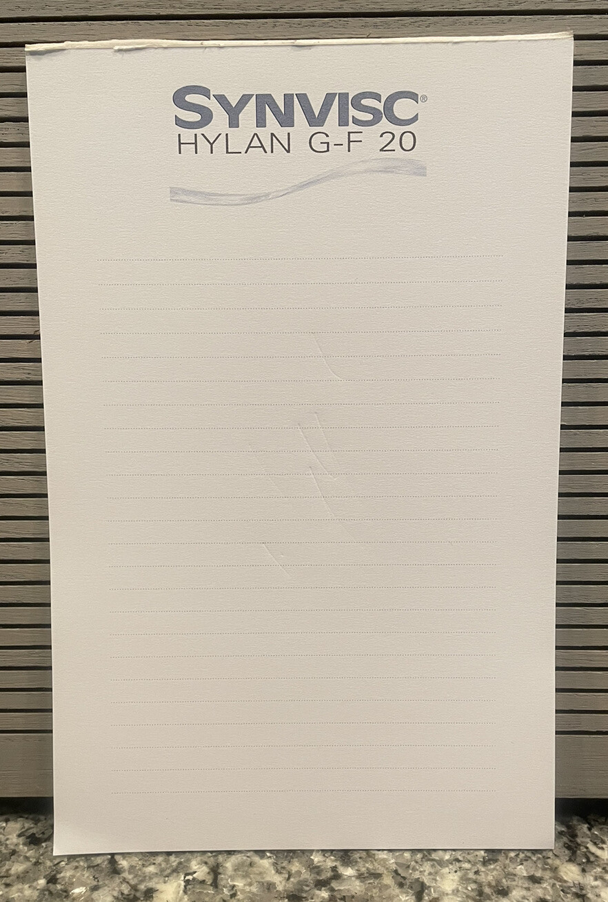 Vintage Drug Rep Pharmaceutical Collectible Notepads Lot of 6 (1991-2002)