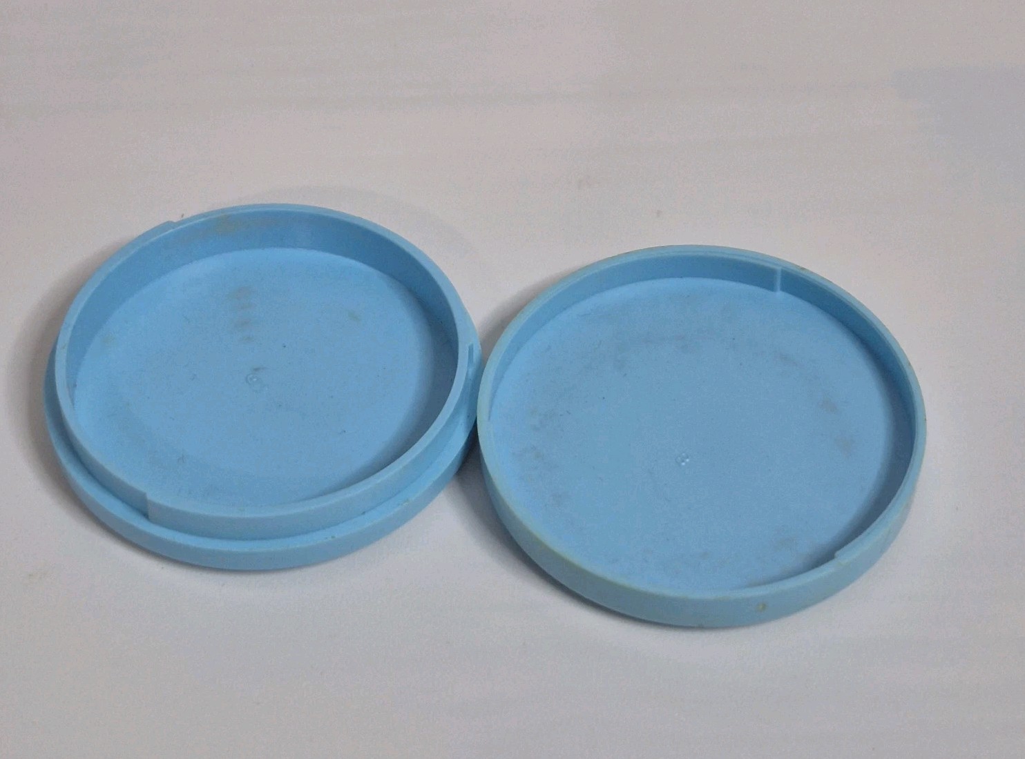 Vintage Fioricet Tablets Pill Box Container Plastic Screw Top Pharmaceutical