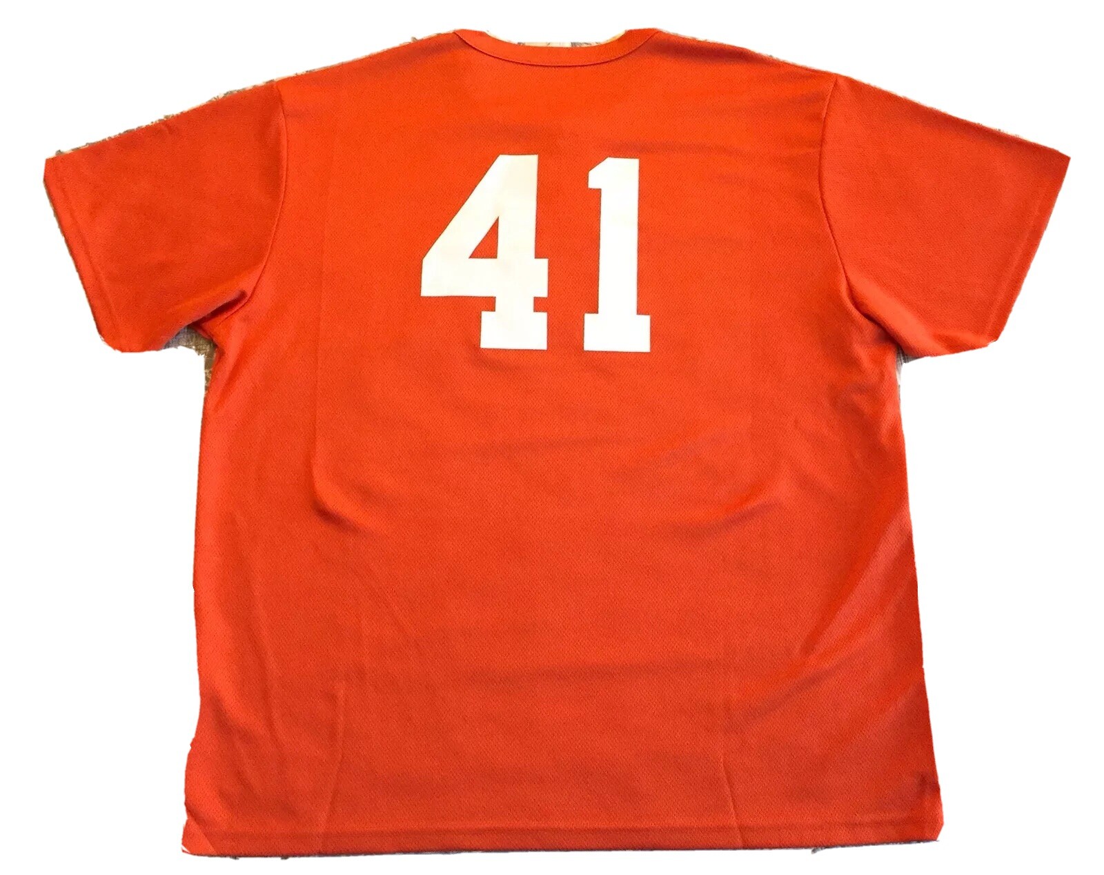 ZOETIS Collectible Orange Sports Shirt – Size Extra Large [XL] Short Sleeve