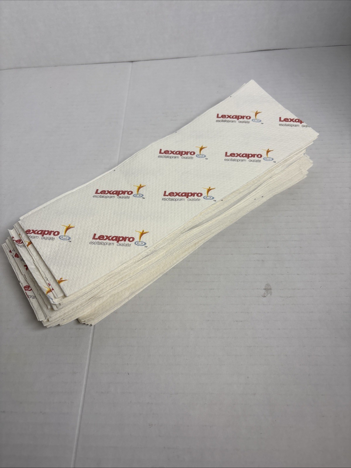 Lexapro Drug Rep Pharmaceutical Promo Paper Towels