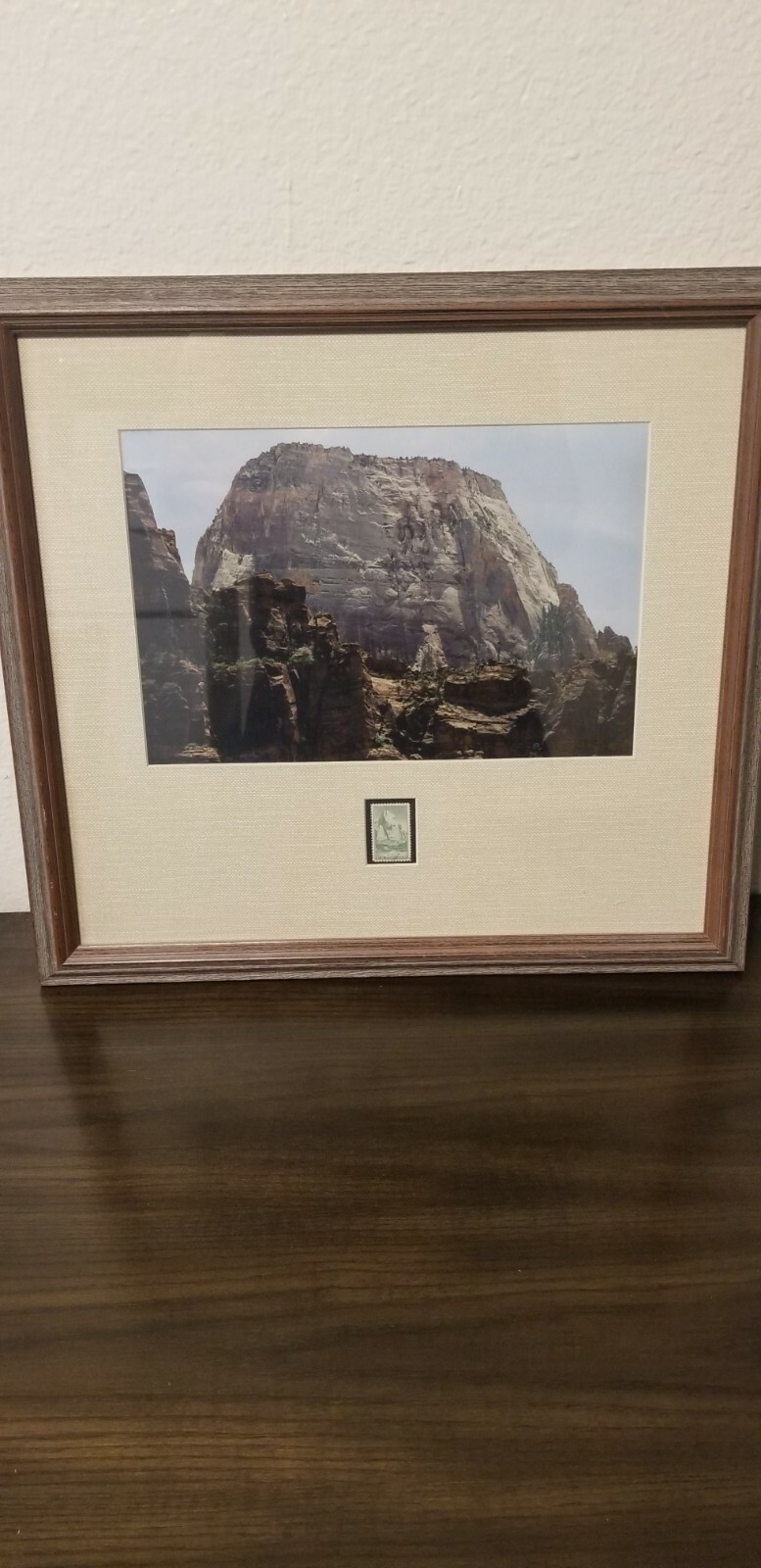 8 cent zion postage stamp