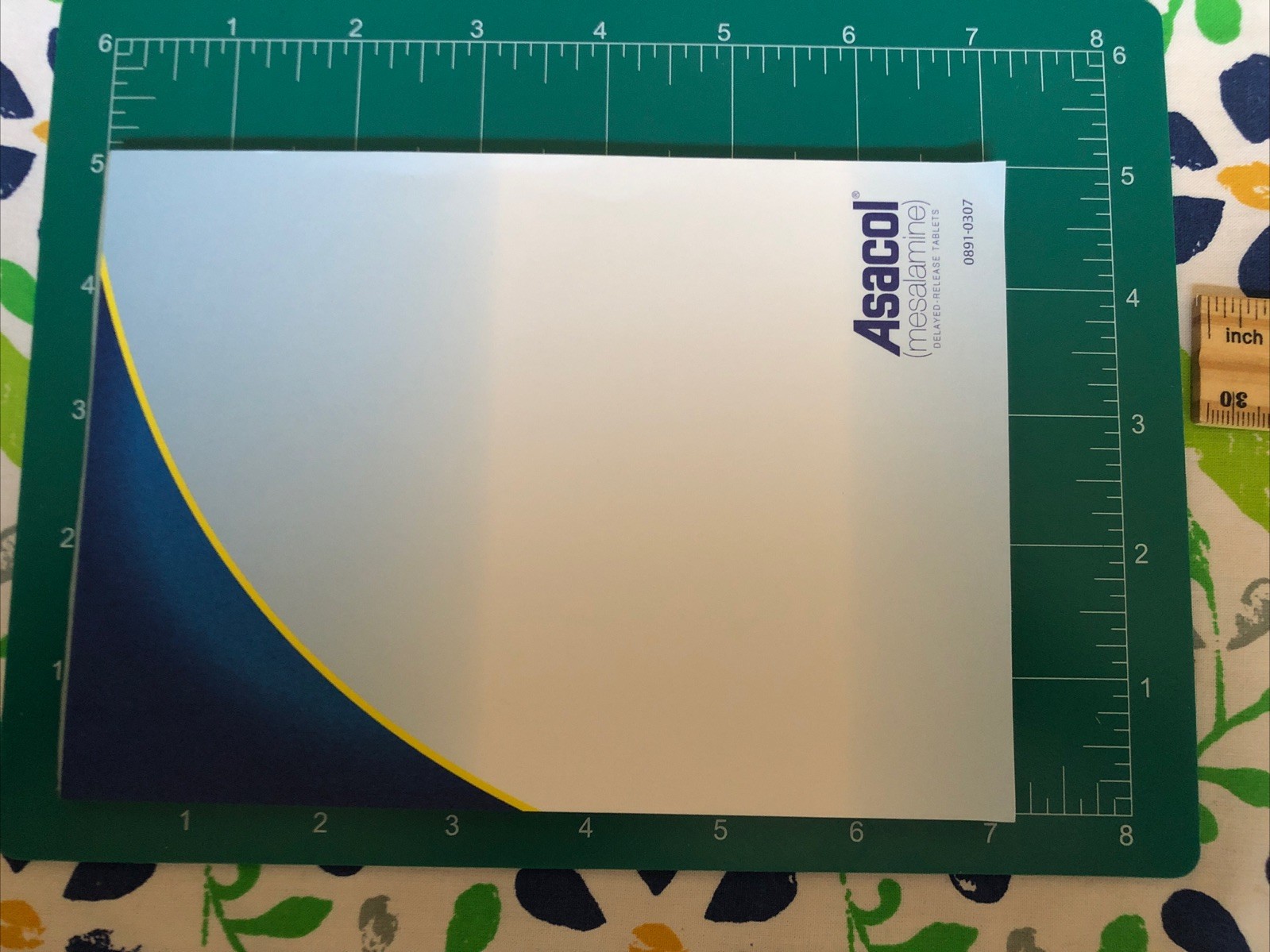 Asacol Tablet – Drug Pharmaceutical Promo Medical Advertising – Rare New