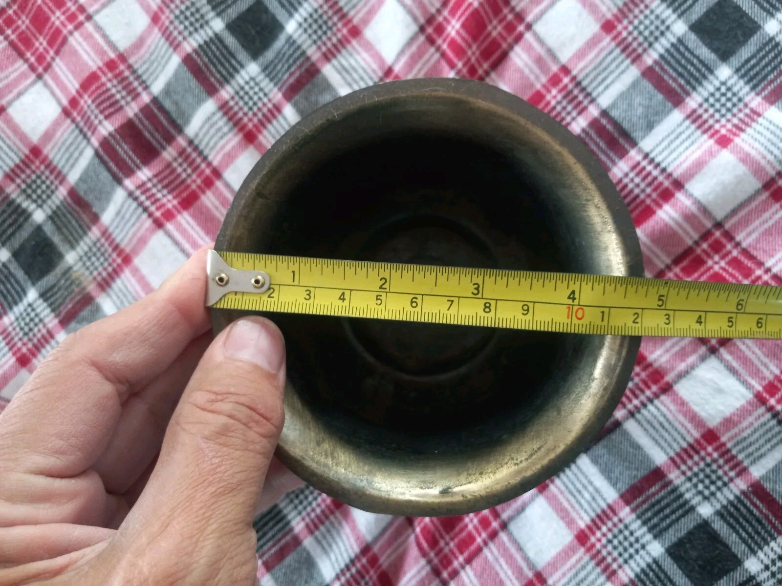 150th Anniversary Brass Mortar & Pestle-Coricidin (OC) Schering Established 1820