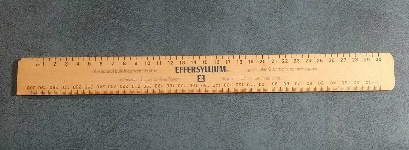 EFFERSYLLIUM Dialose The Stuart Bowel Retraining Program Big Pharma Ruler 1970s